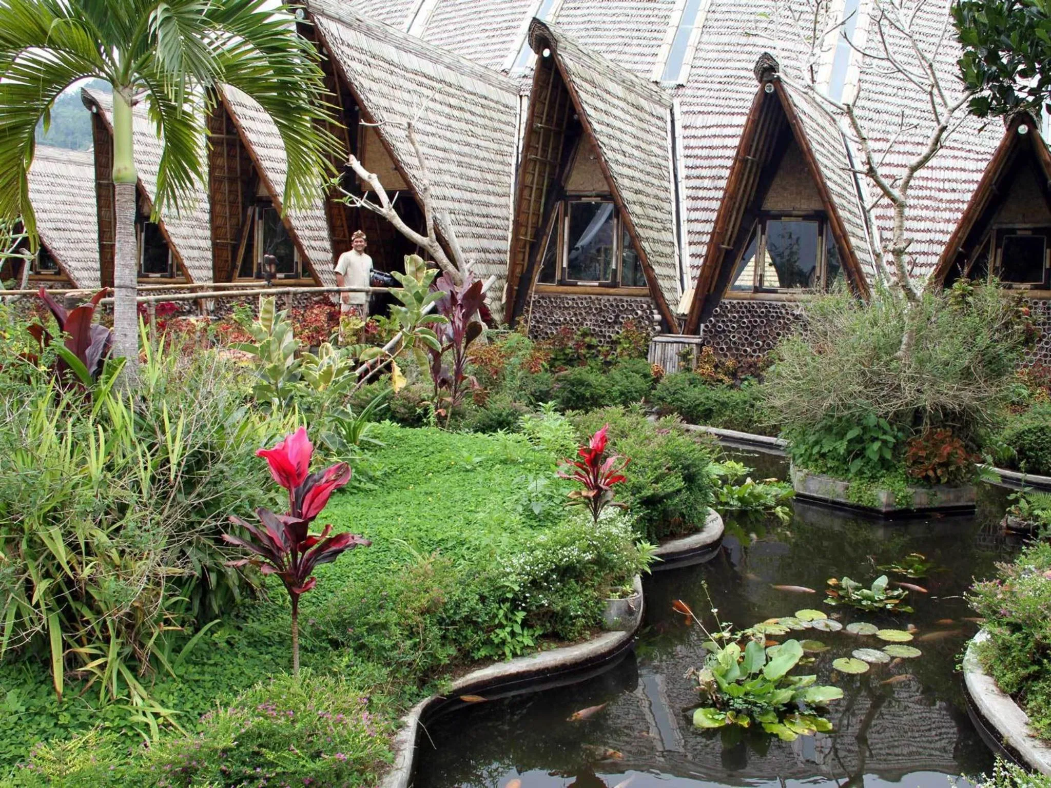 Property building in Bali Eco Village