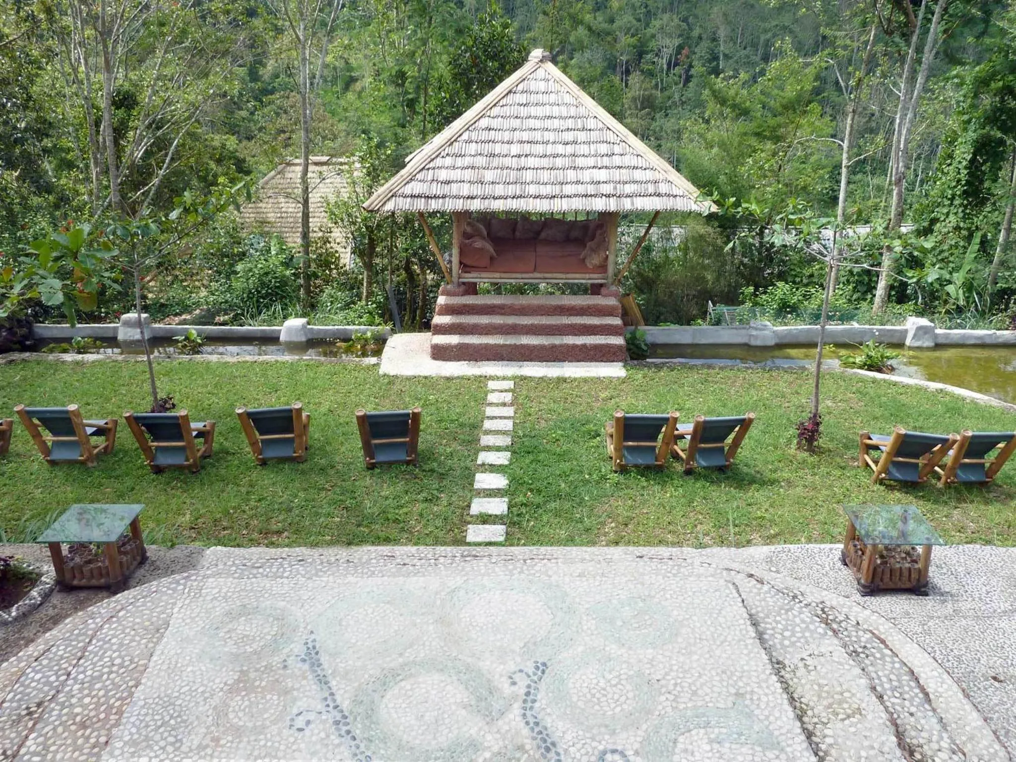 Balcony/Terrace in Bali Eco Village