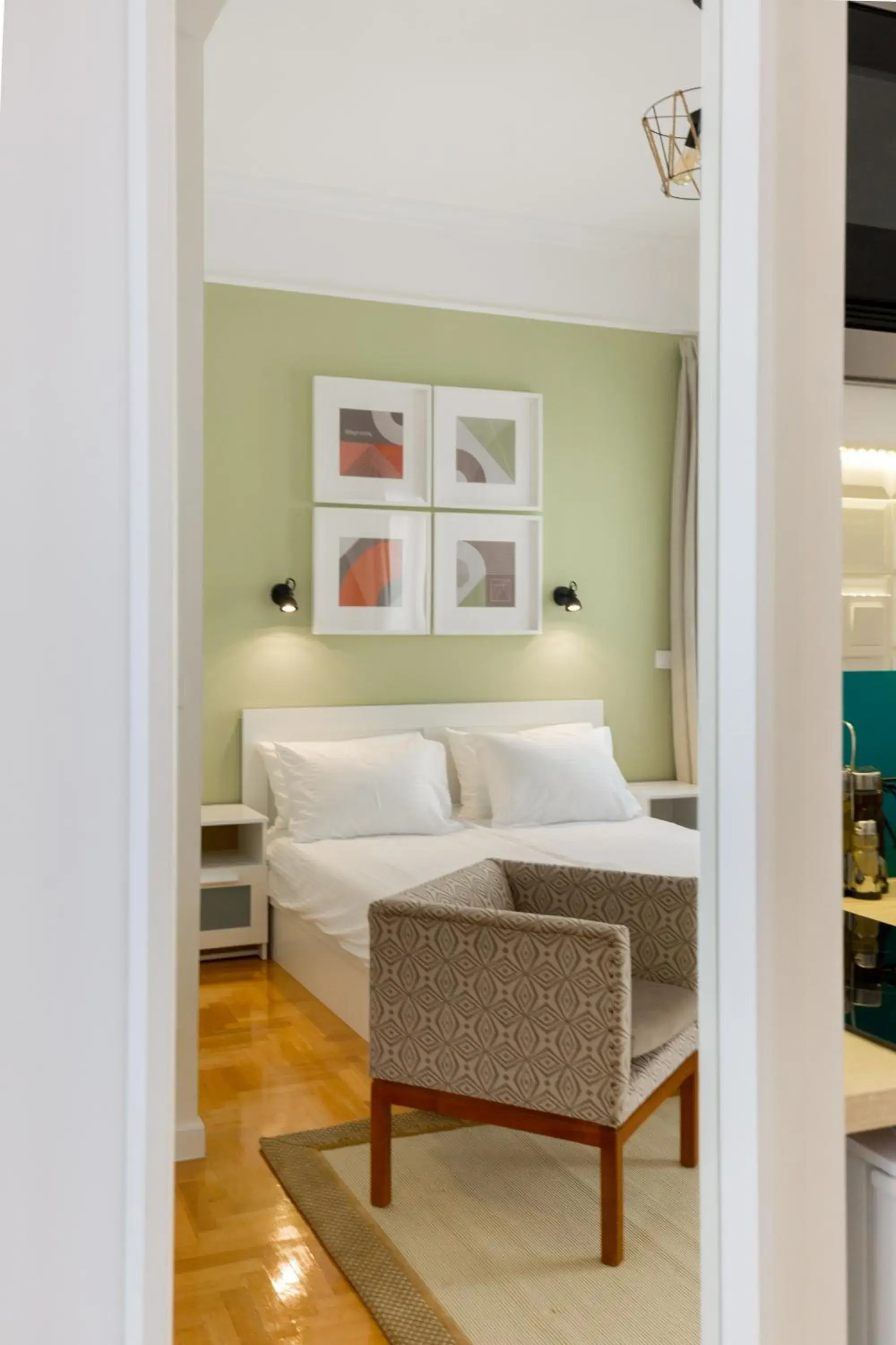 Decorative detail, Bed in Dinostratus House Decorative detail, Bed in Dinostratus House