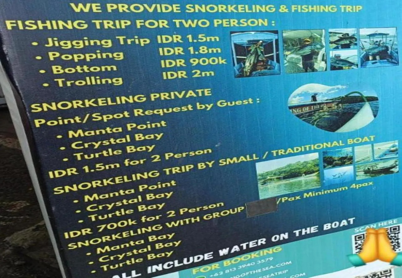 Activities in Sedok Jineng Villa Lembongan