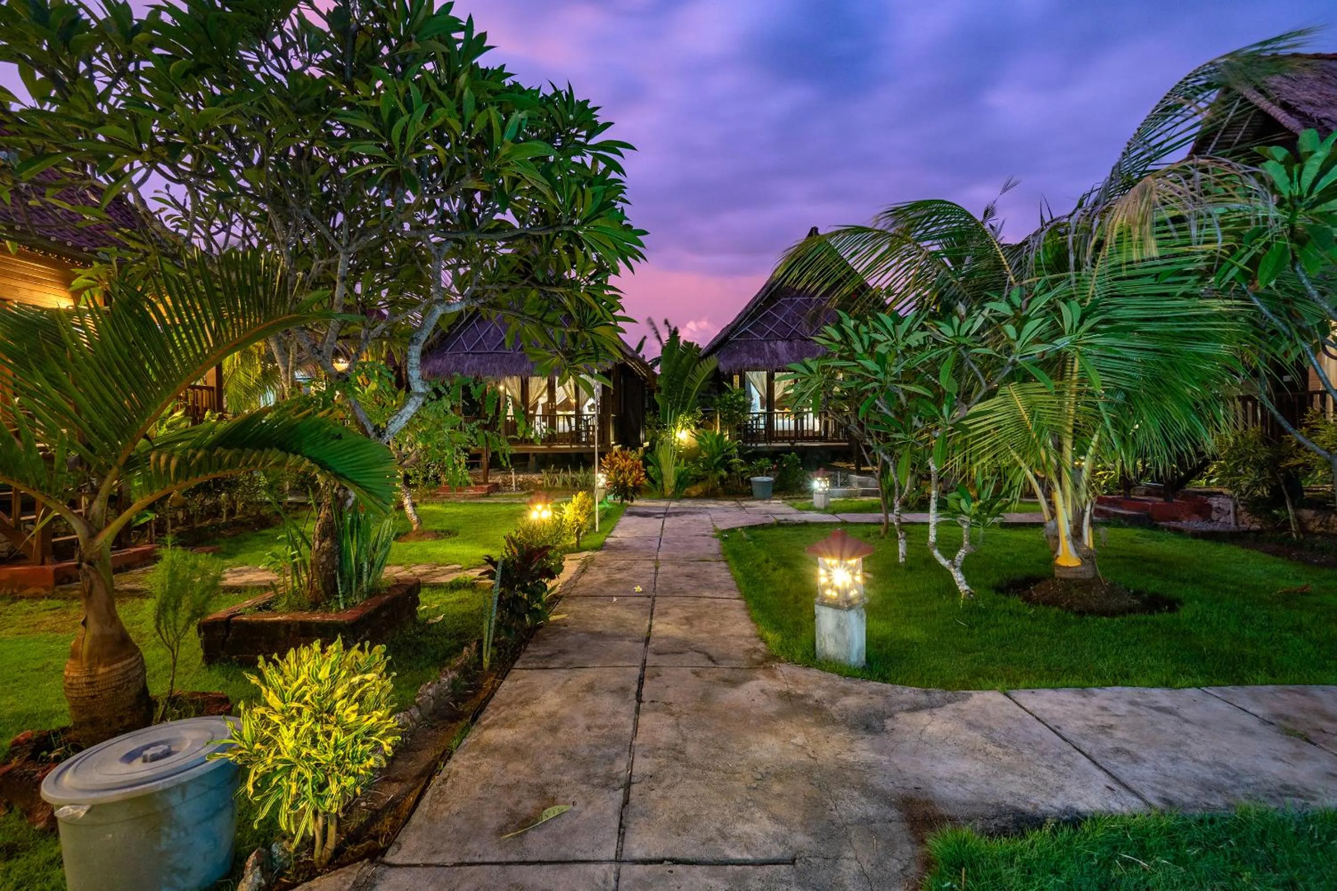 Garden in Sedok Jineng Villa Lembongan