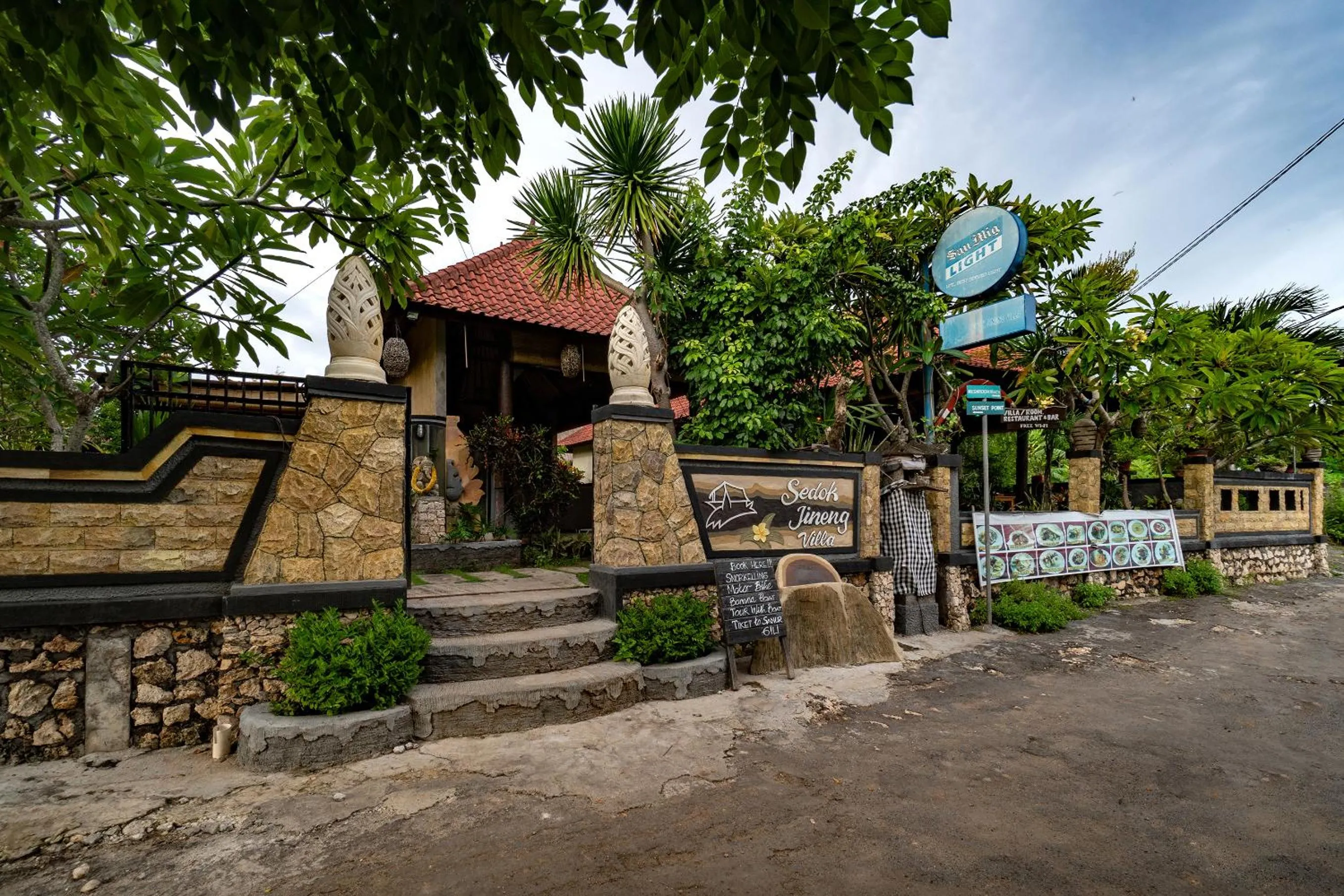 Property building in Sedok Jineng Villa Lembongan