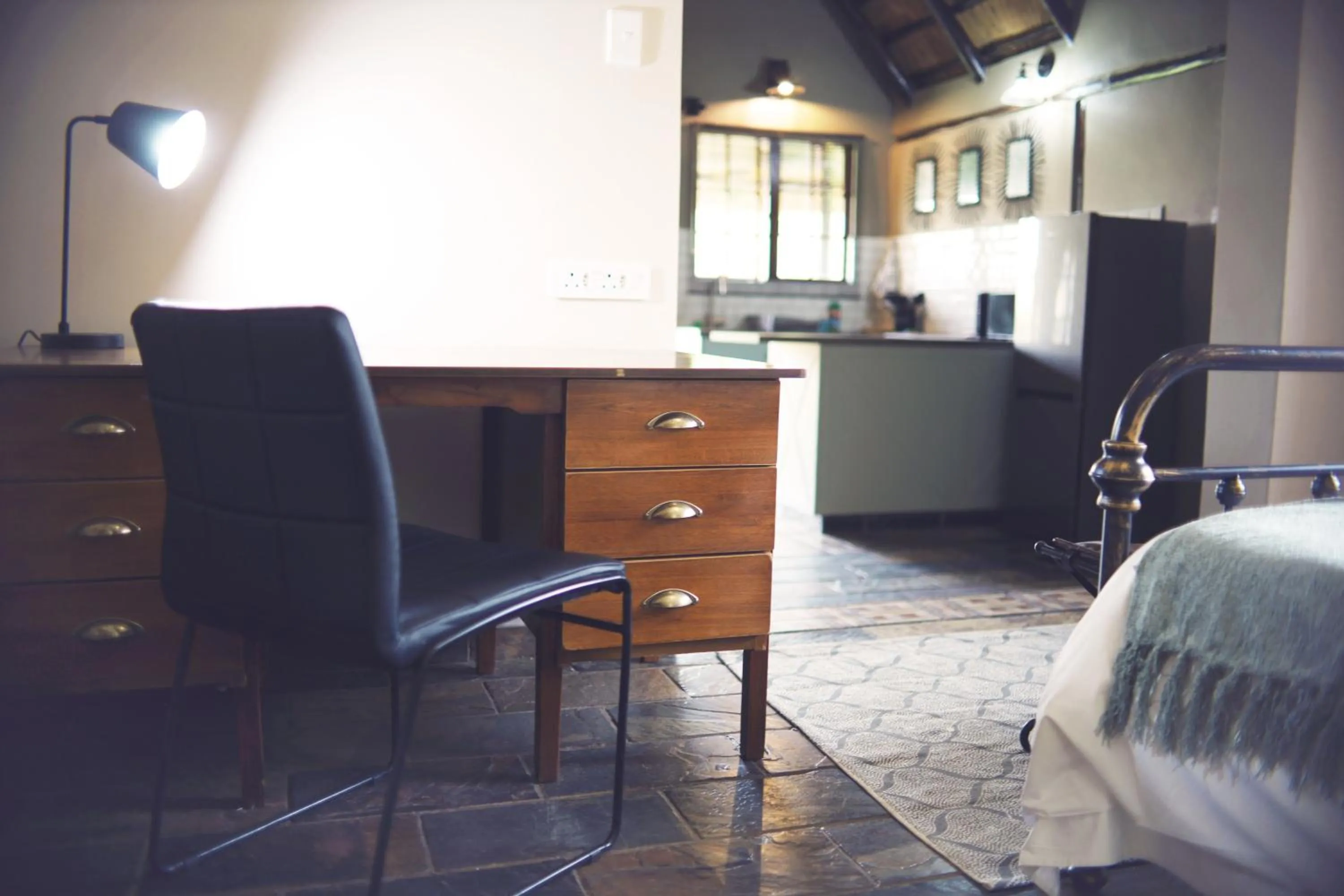 Seating area in Modern Farm