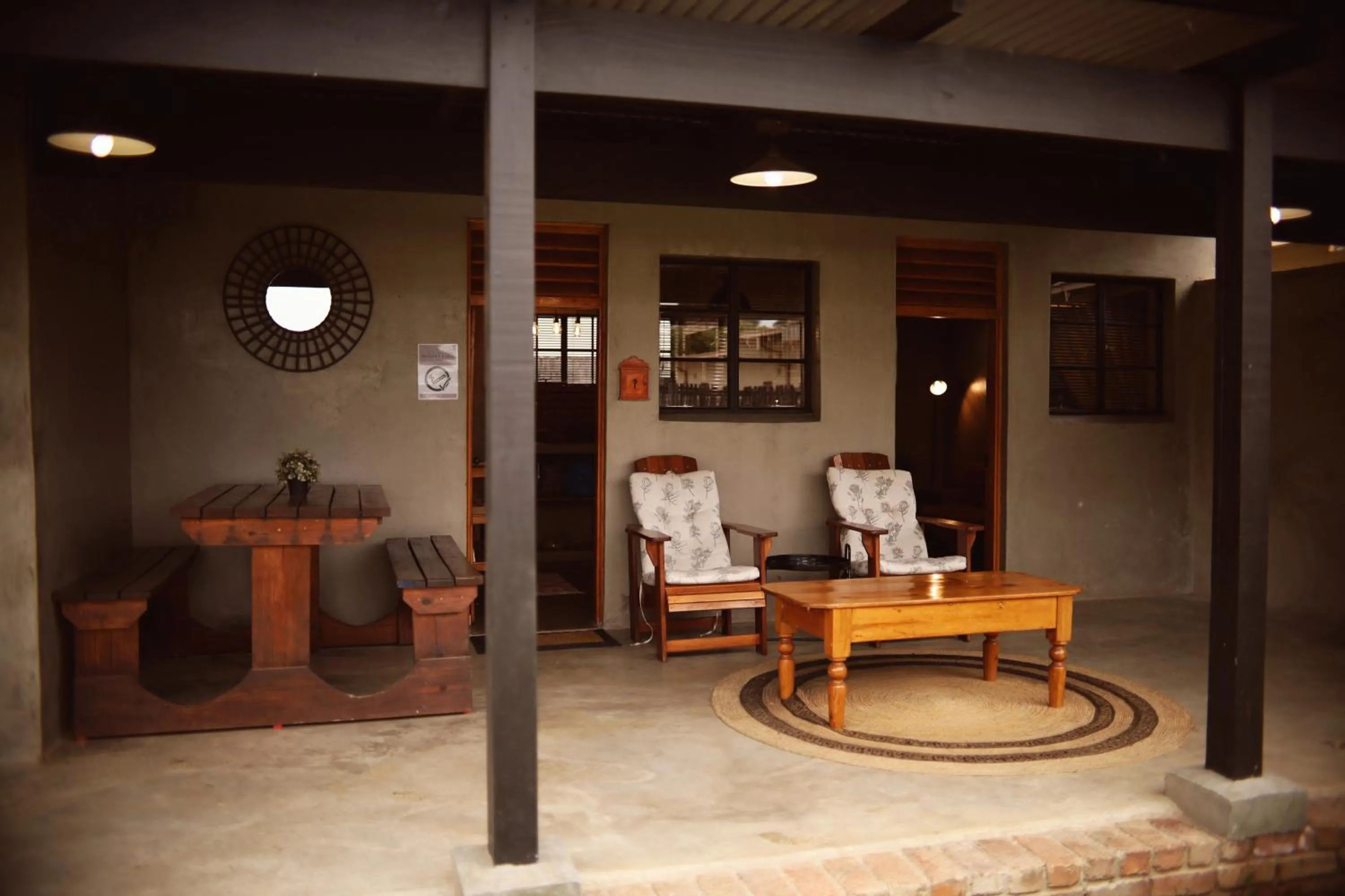 Patio in Modern Farm