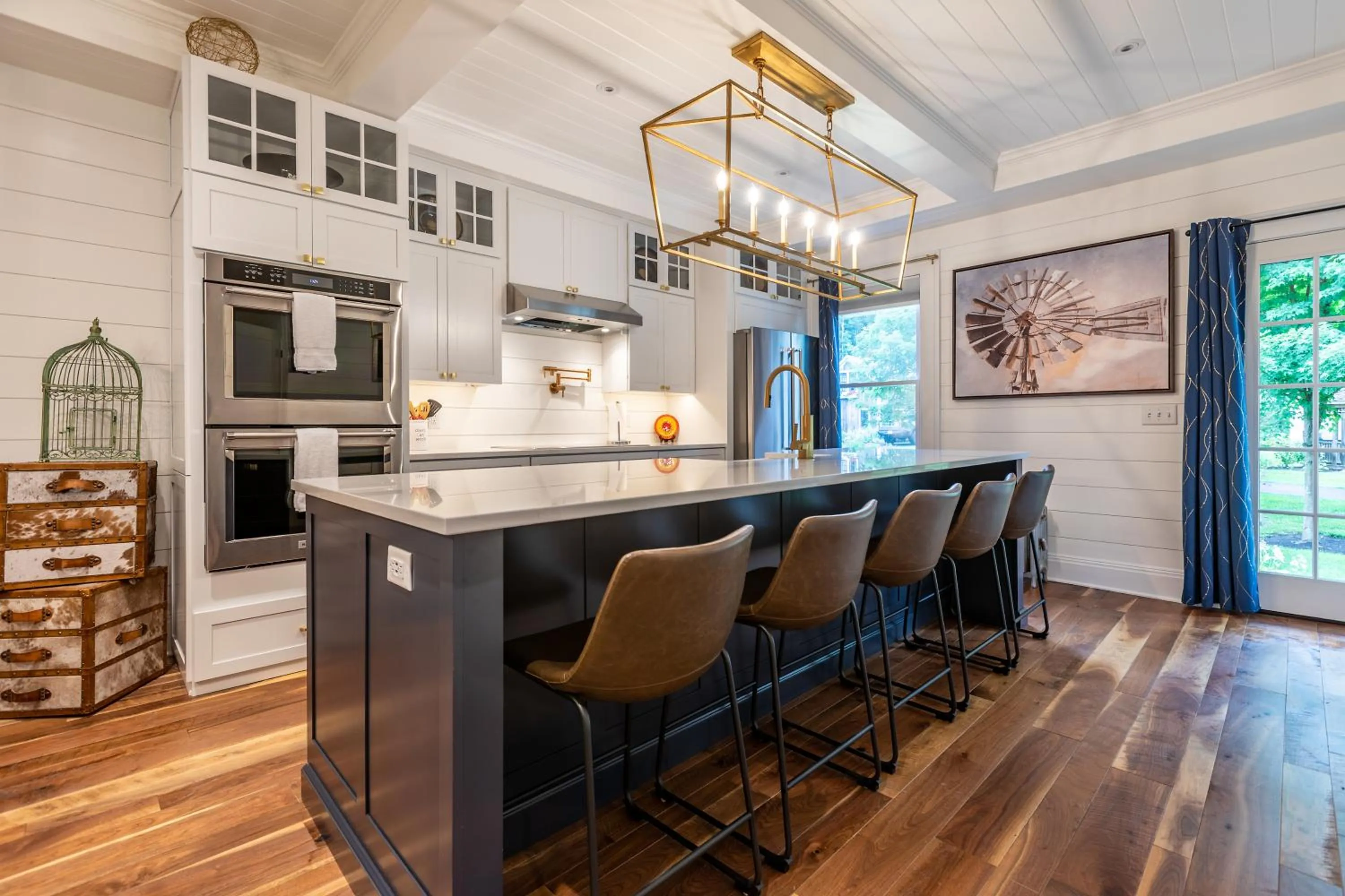 Kitchen or kitchenette in The Barnstead Inn