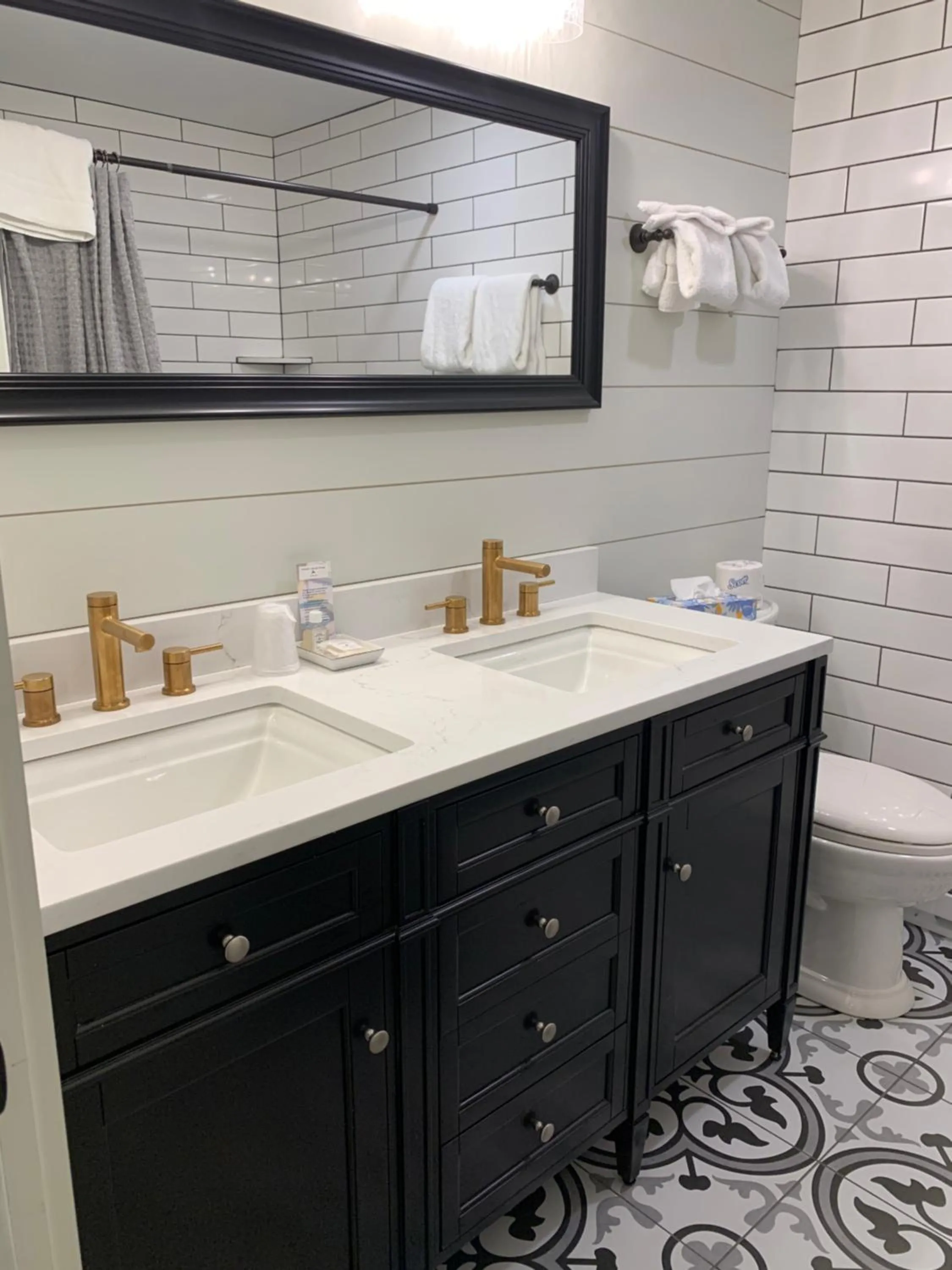 Bathroom in The Barnstead Inn