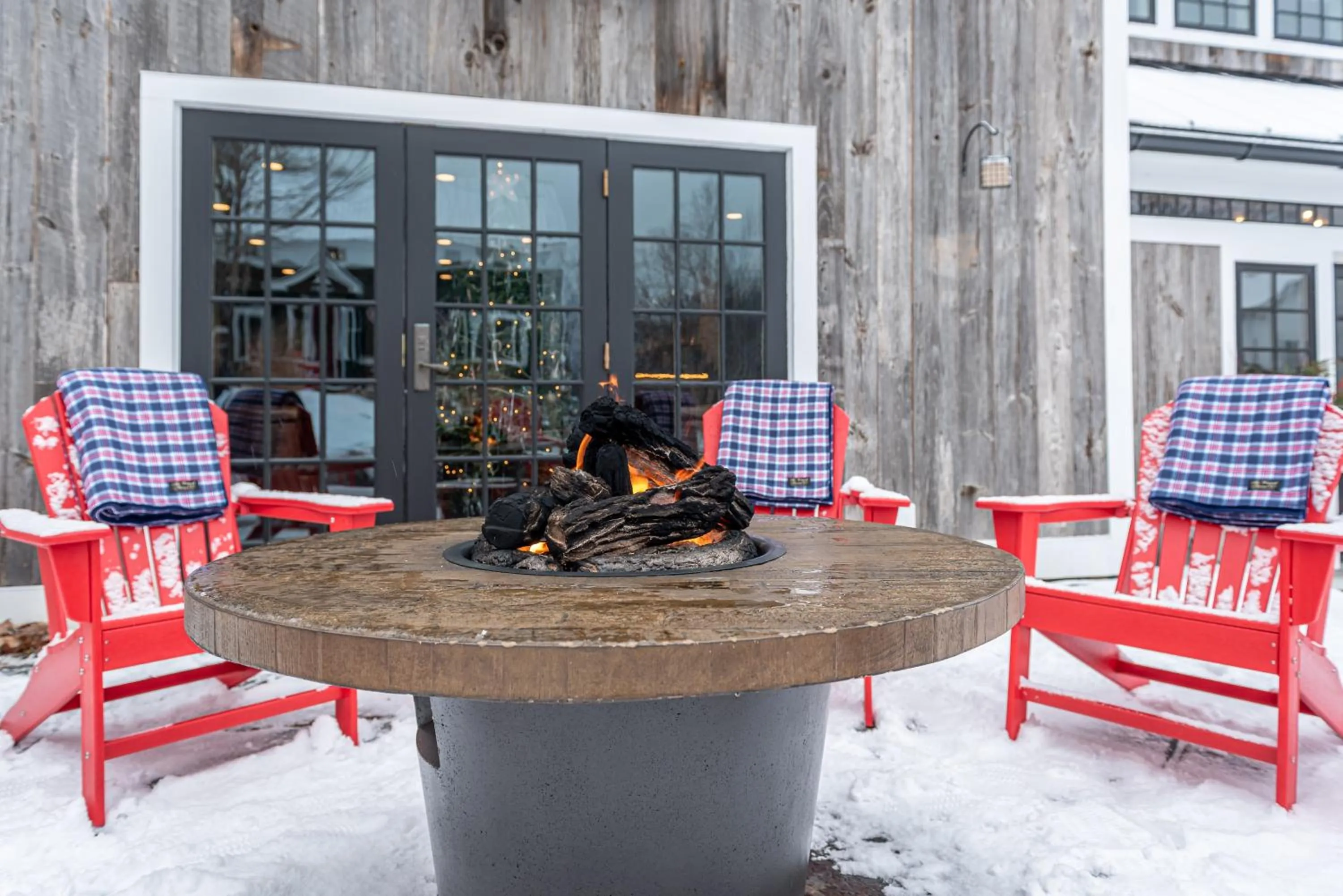 Patio in The Barnstead Inn