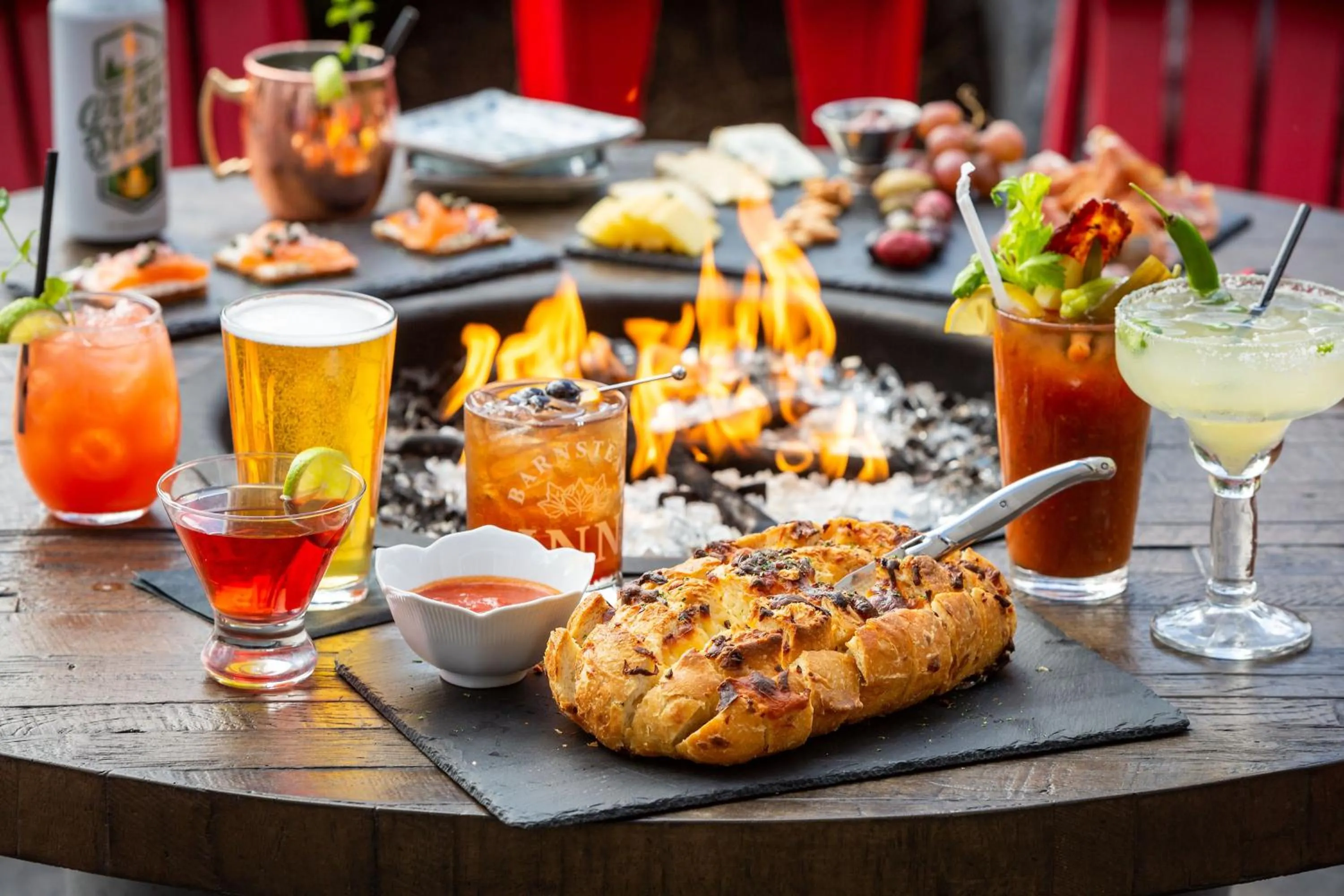 Food and drinks in The Barnstead Inn