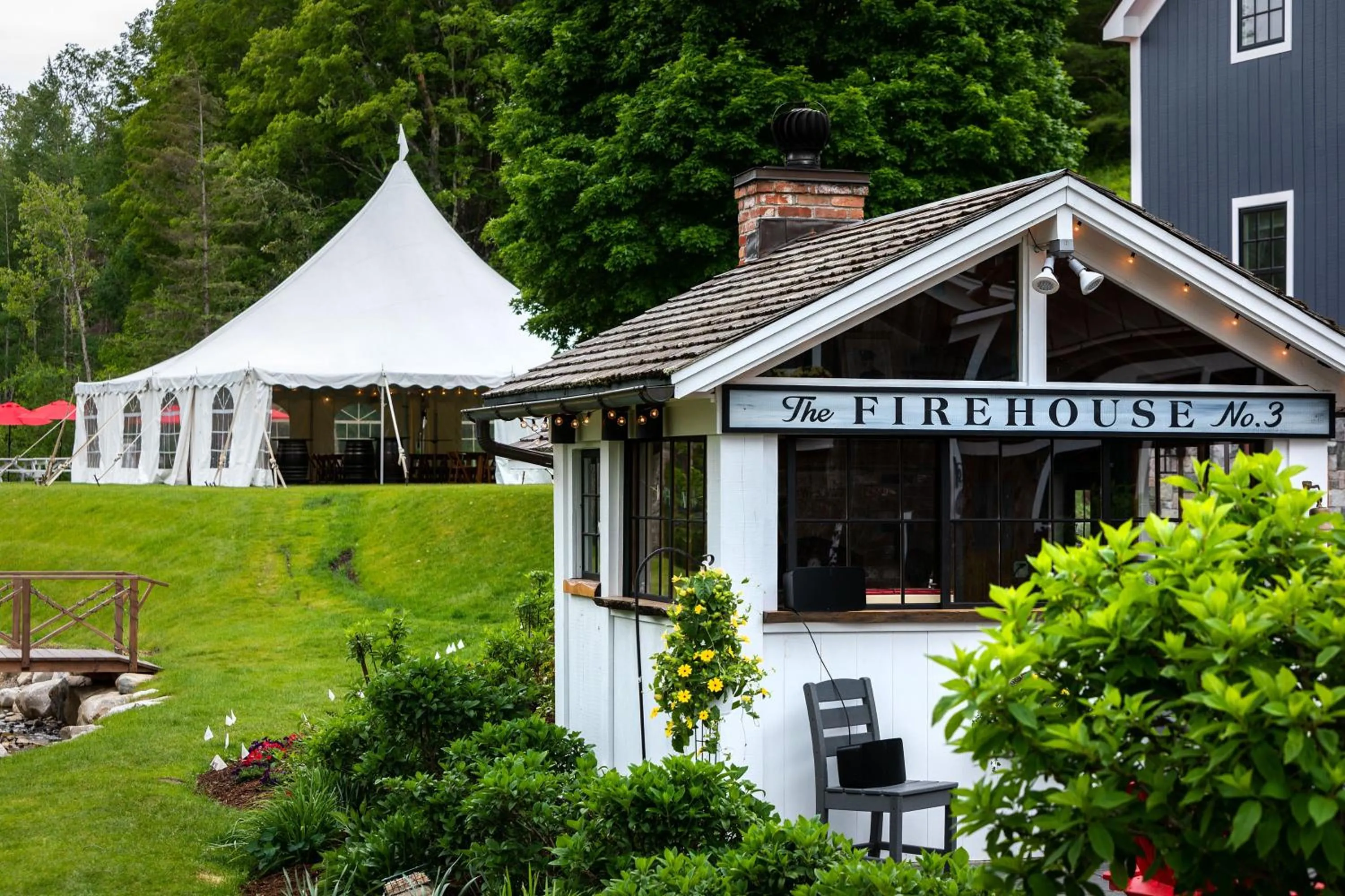 Dining area in The Barnstead Inn