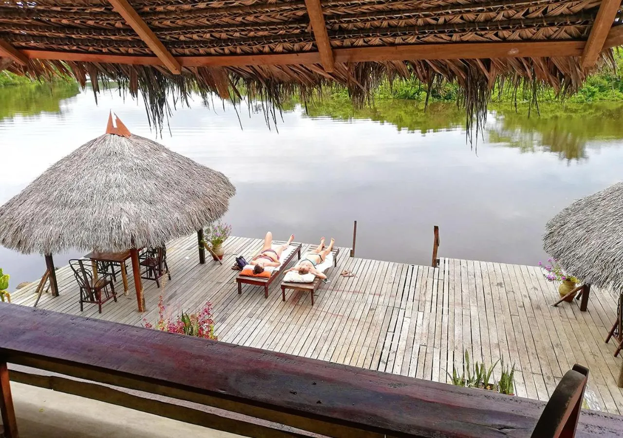 Natural landscape in Amazon Oasis Floating Lodge