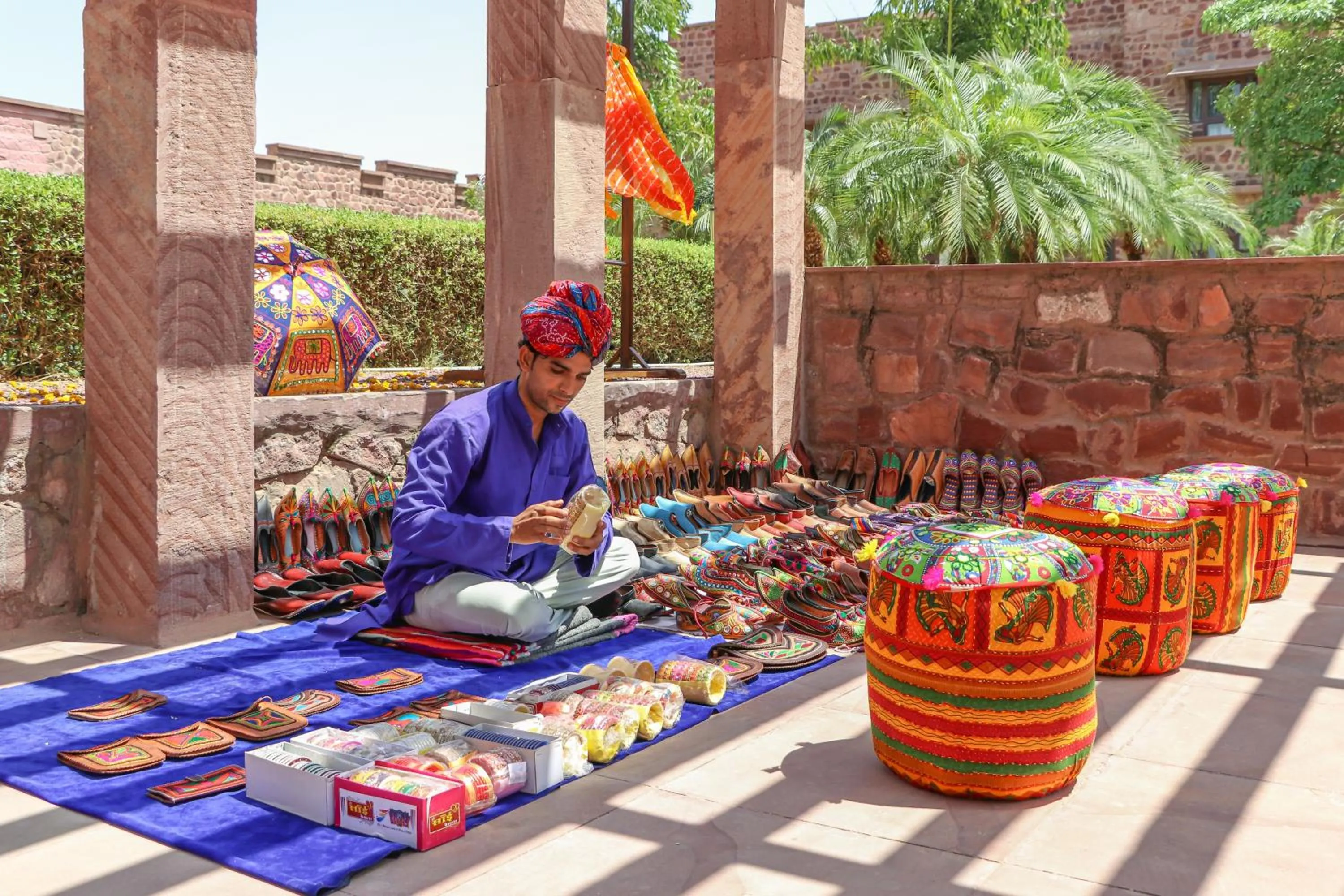 Entertainment in Bijolai Palace - A Inde Hotel , Jodhpur