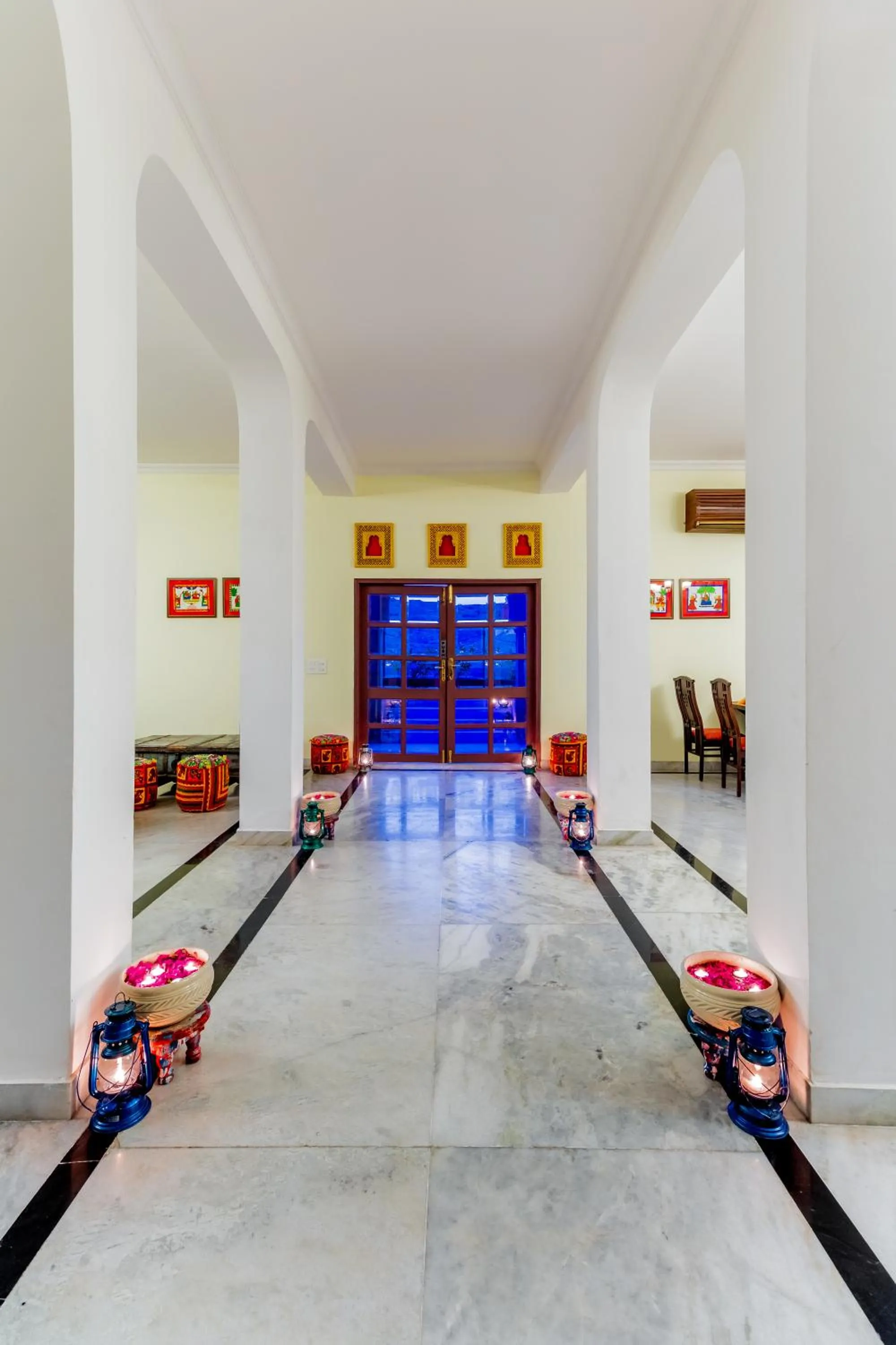 Lobby or reception in Bijolai Palace - A Inde Hotel , Jodhpur