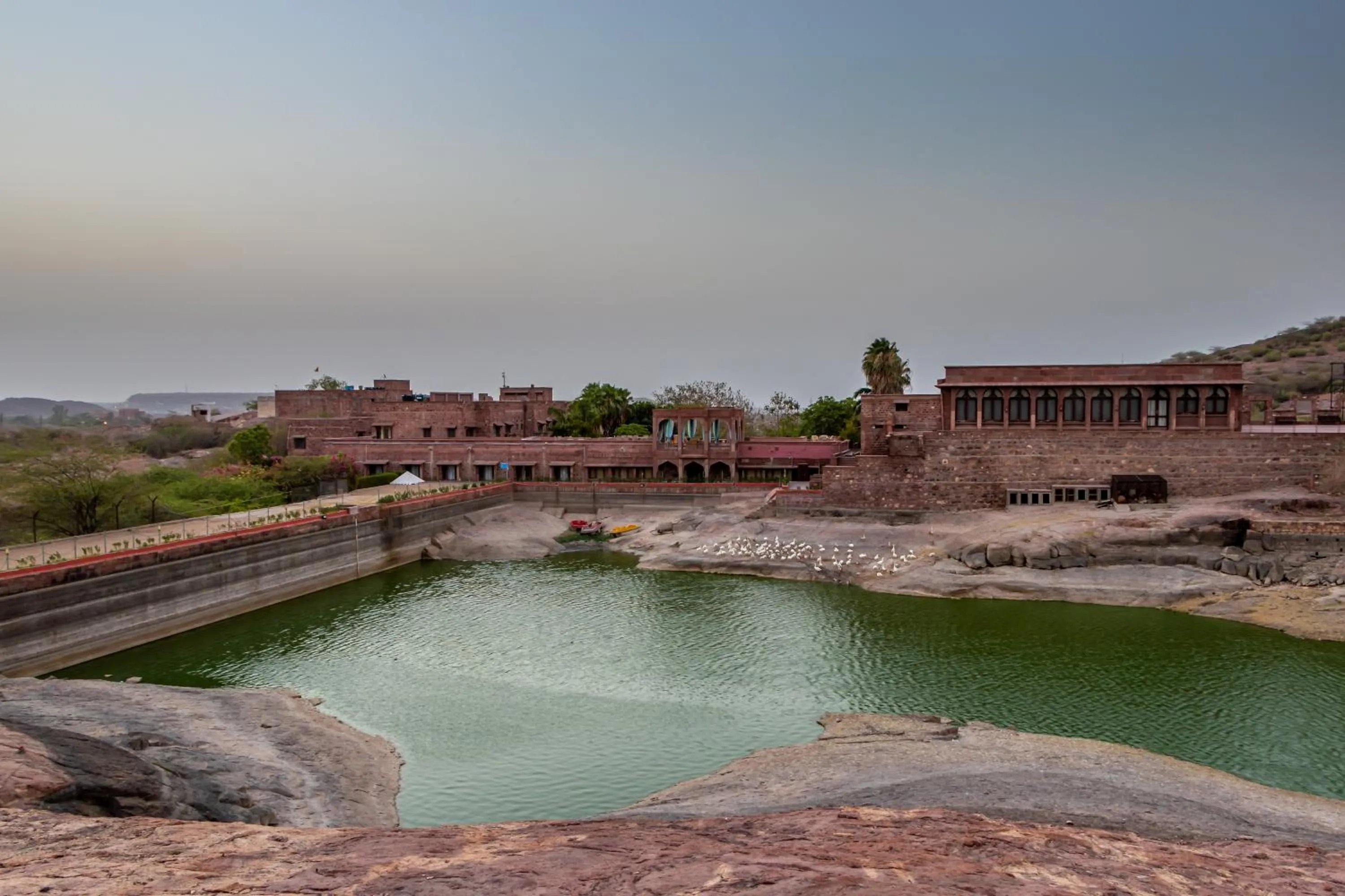 Natural landscape in Bijolai Palace - A Inde Hotel , Jodhpur