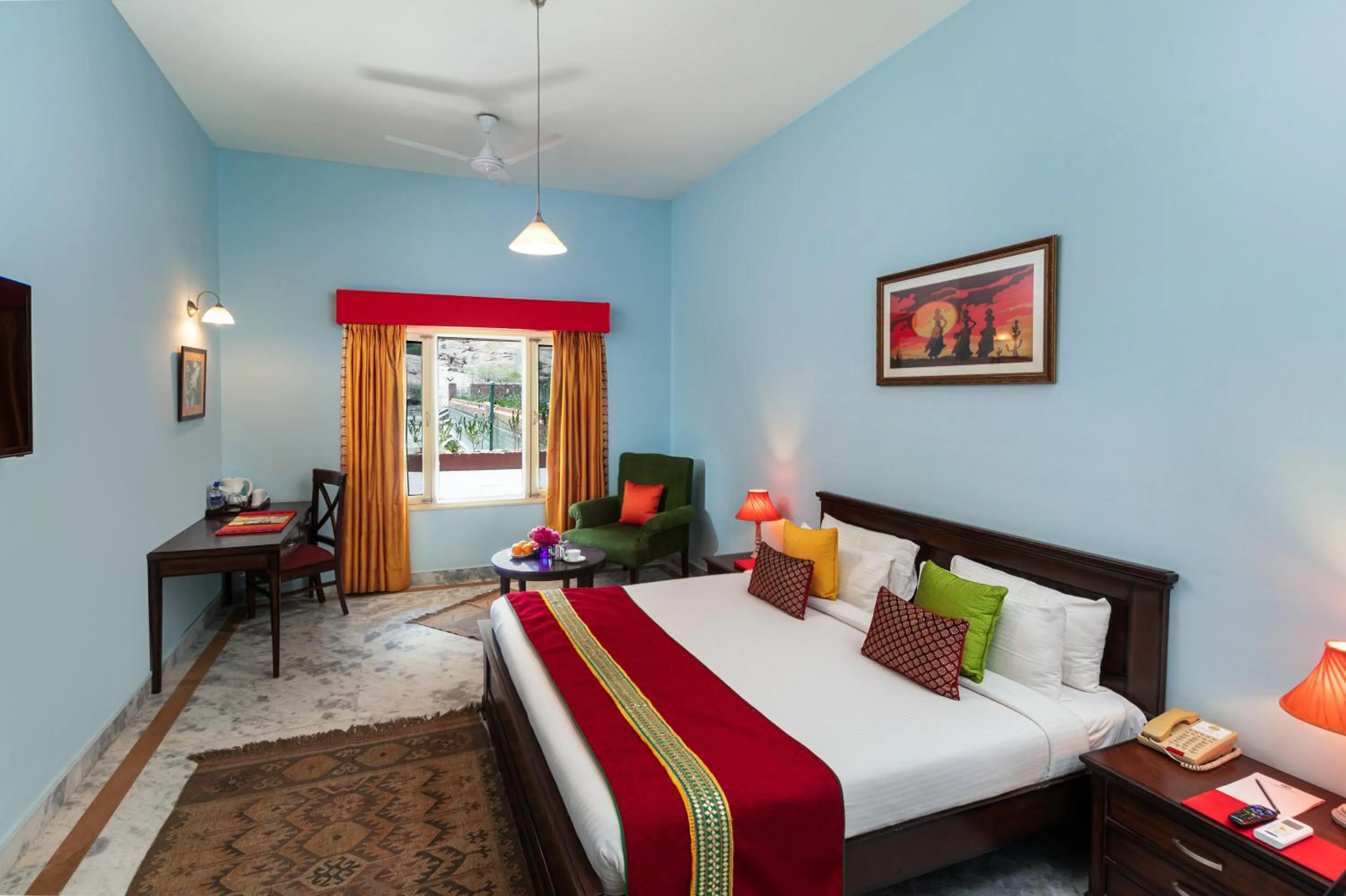 Photo of the whole room in Bijolai Palace - A Inde Hotel , Jodhpur