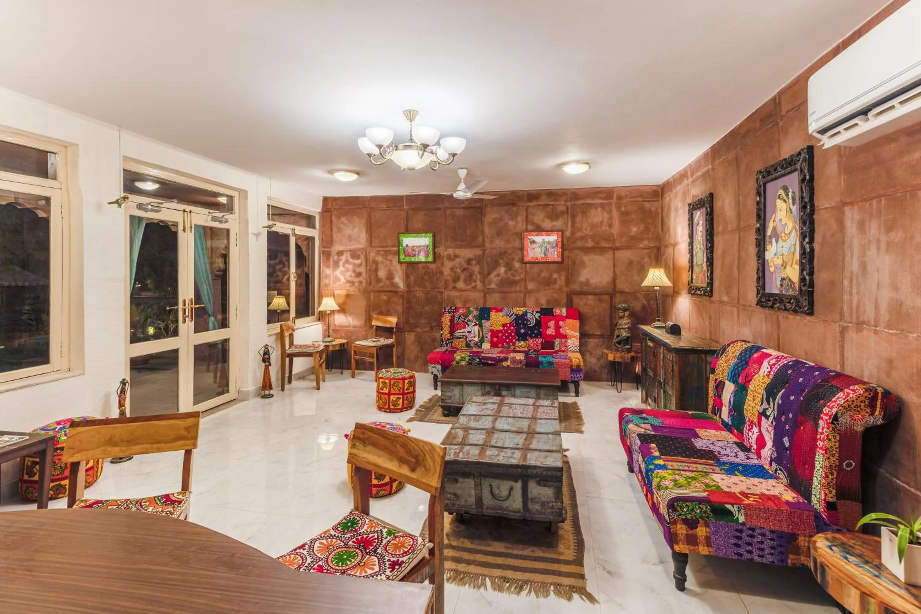 Lobby or reception in Bijolai Palace - A Inde Hotel , Jodhpur