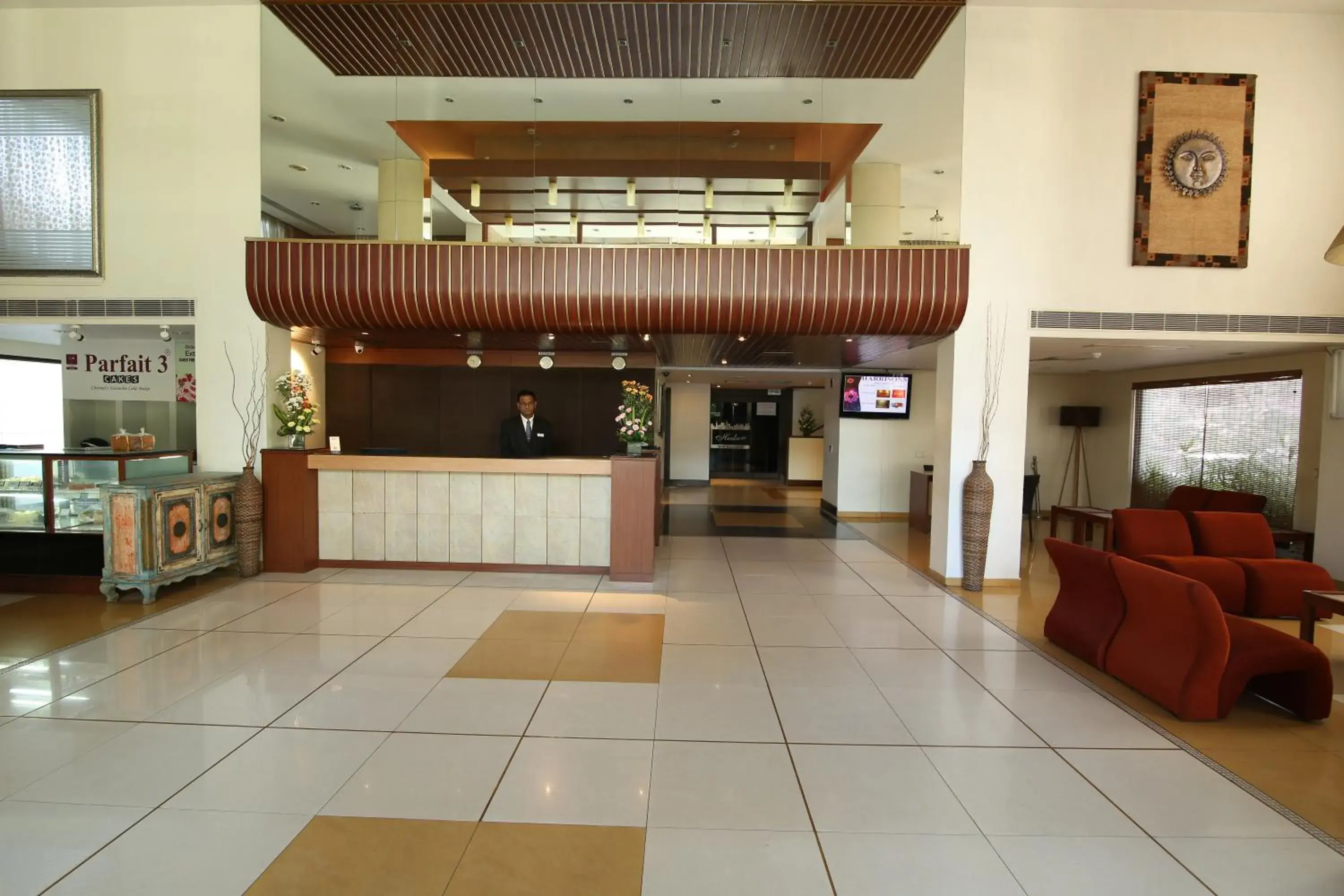 Lobby or reception in Harrisons Hotel Lobby or reception in Harrisons Hotel