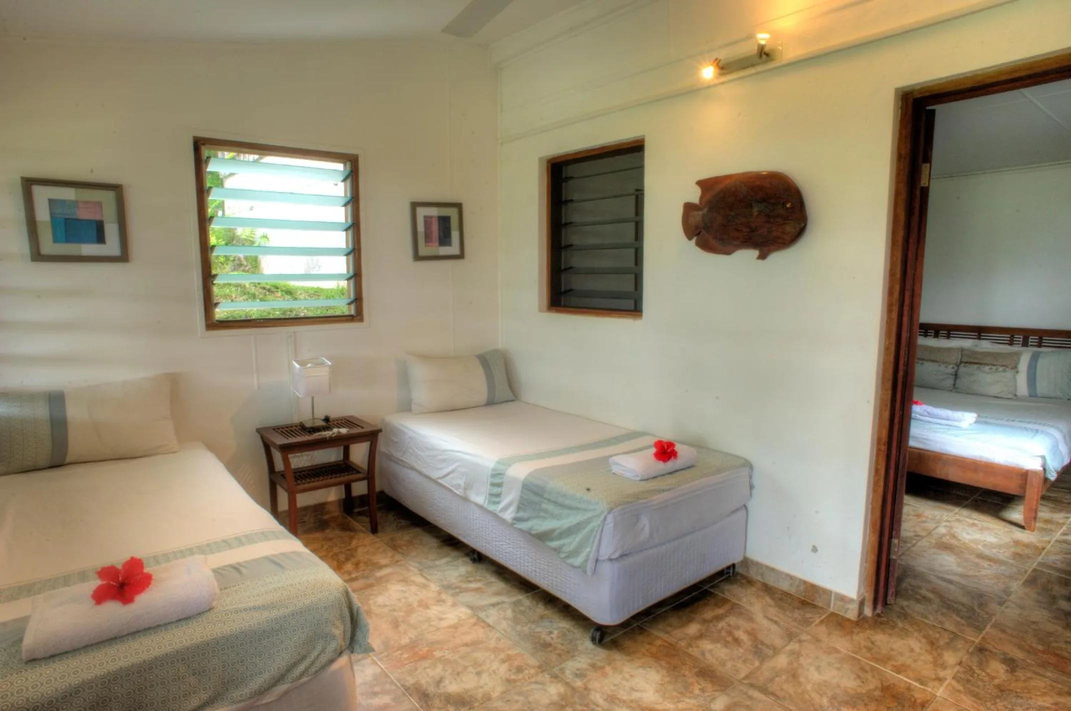 Bed in Deco Stop Lodge