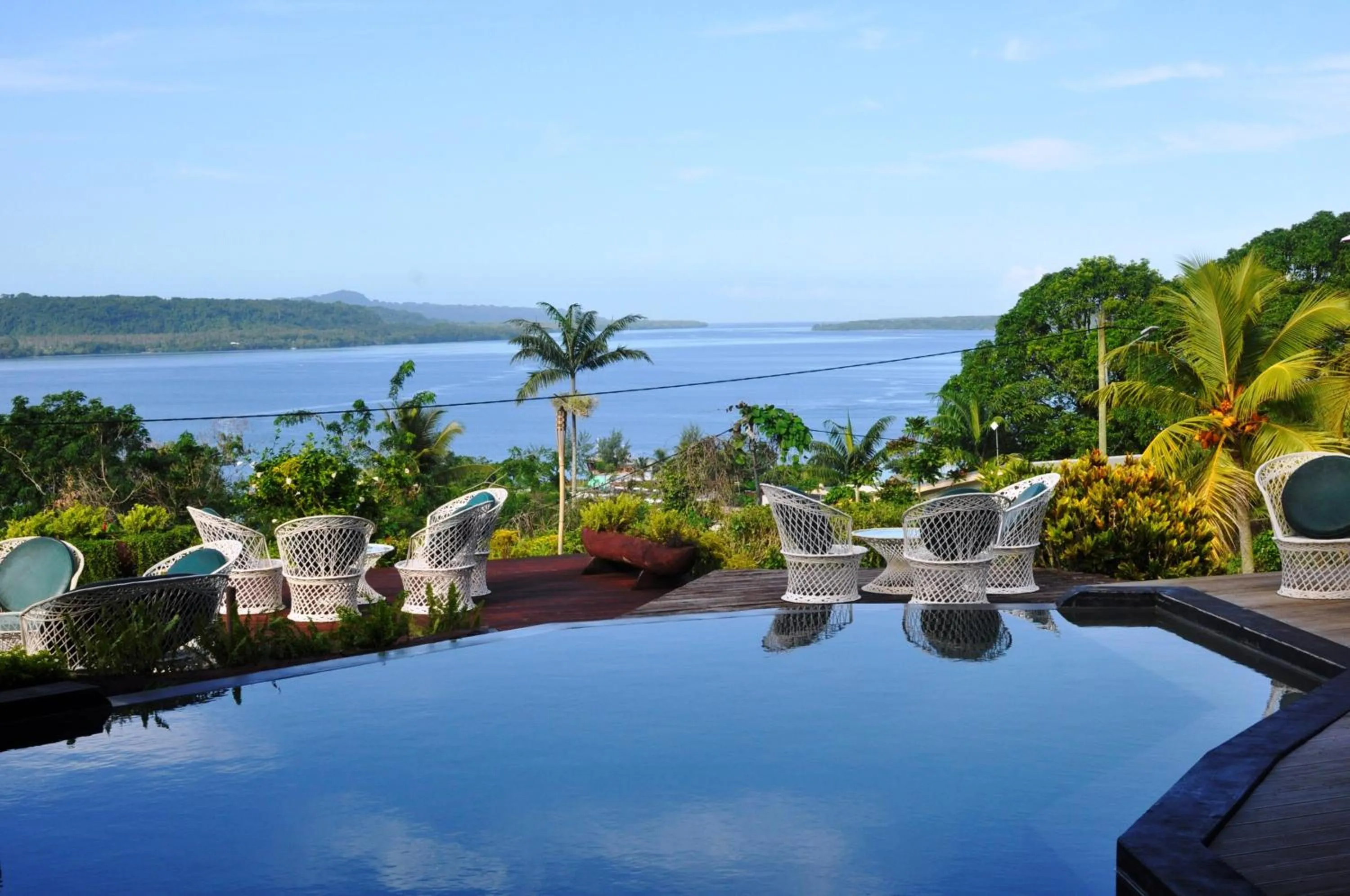 Swimming pool in Deco Stop Lodge