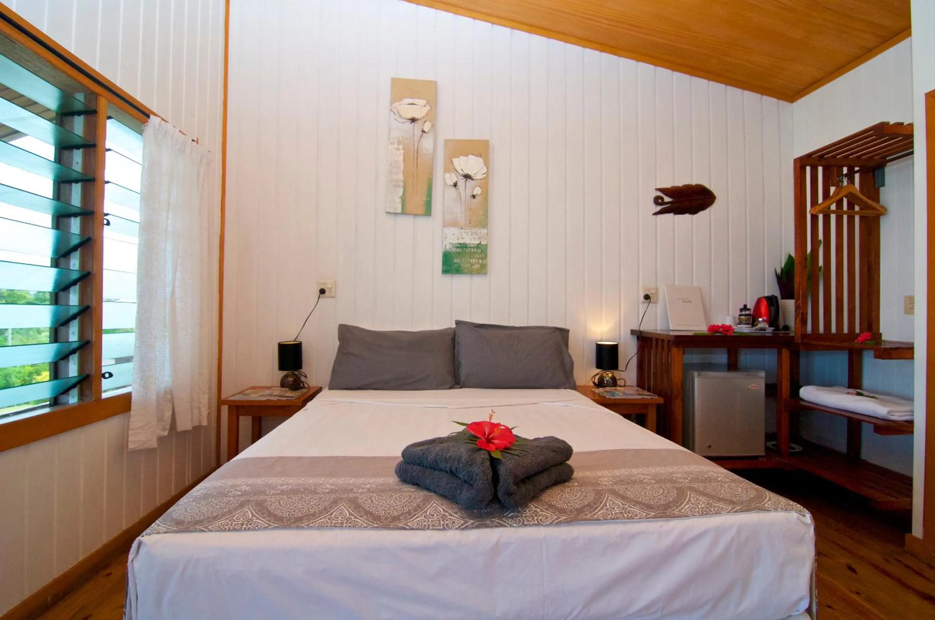 Bed in Deco Stop Lodge