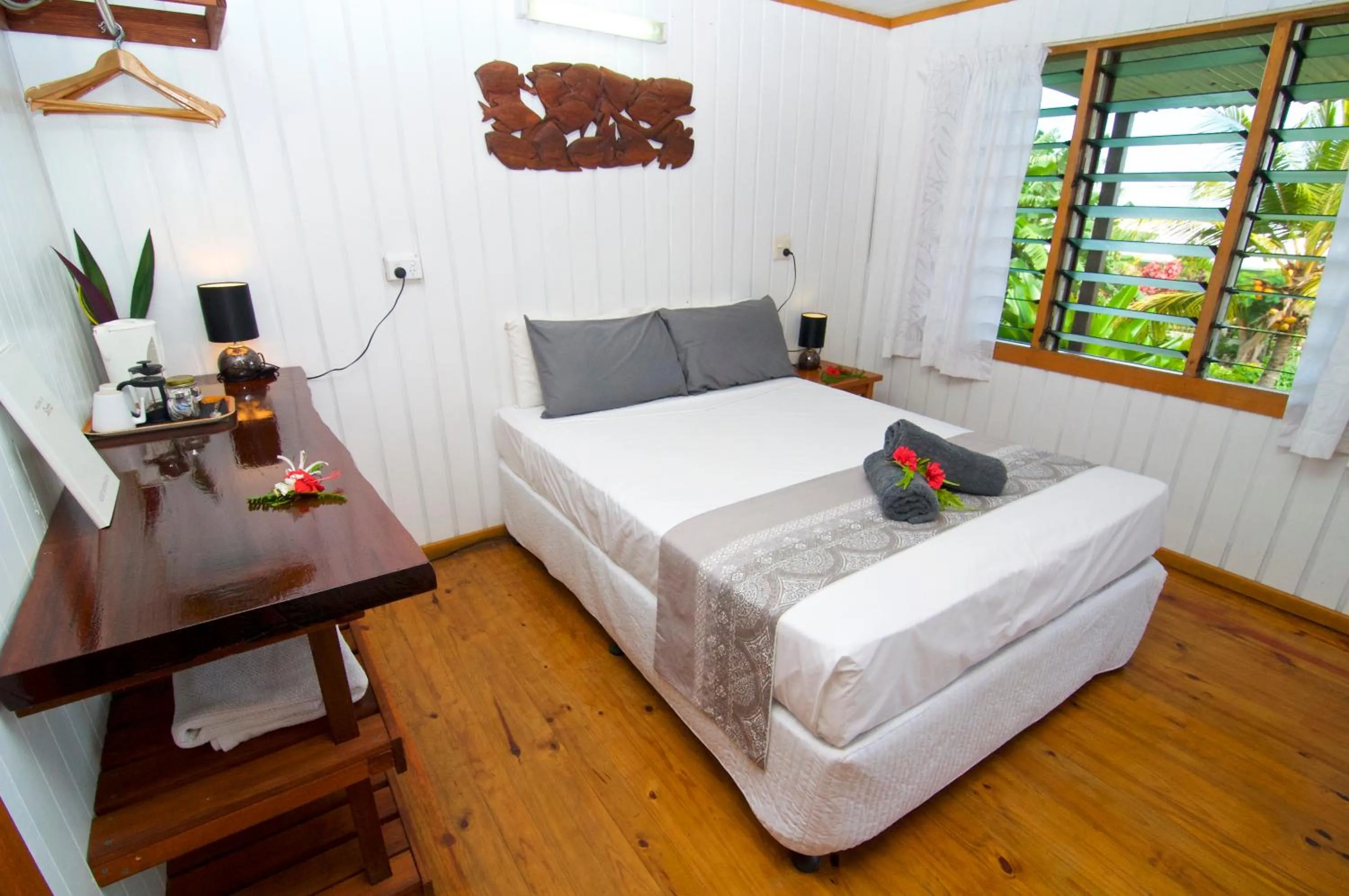 Bed in Deco Stop Lodge