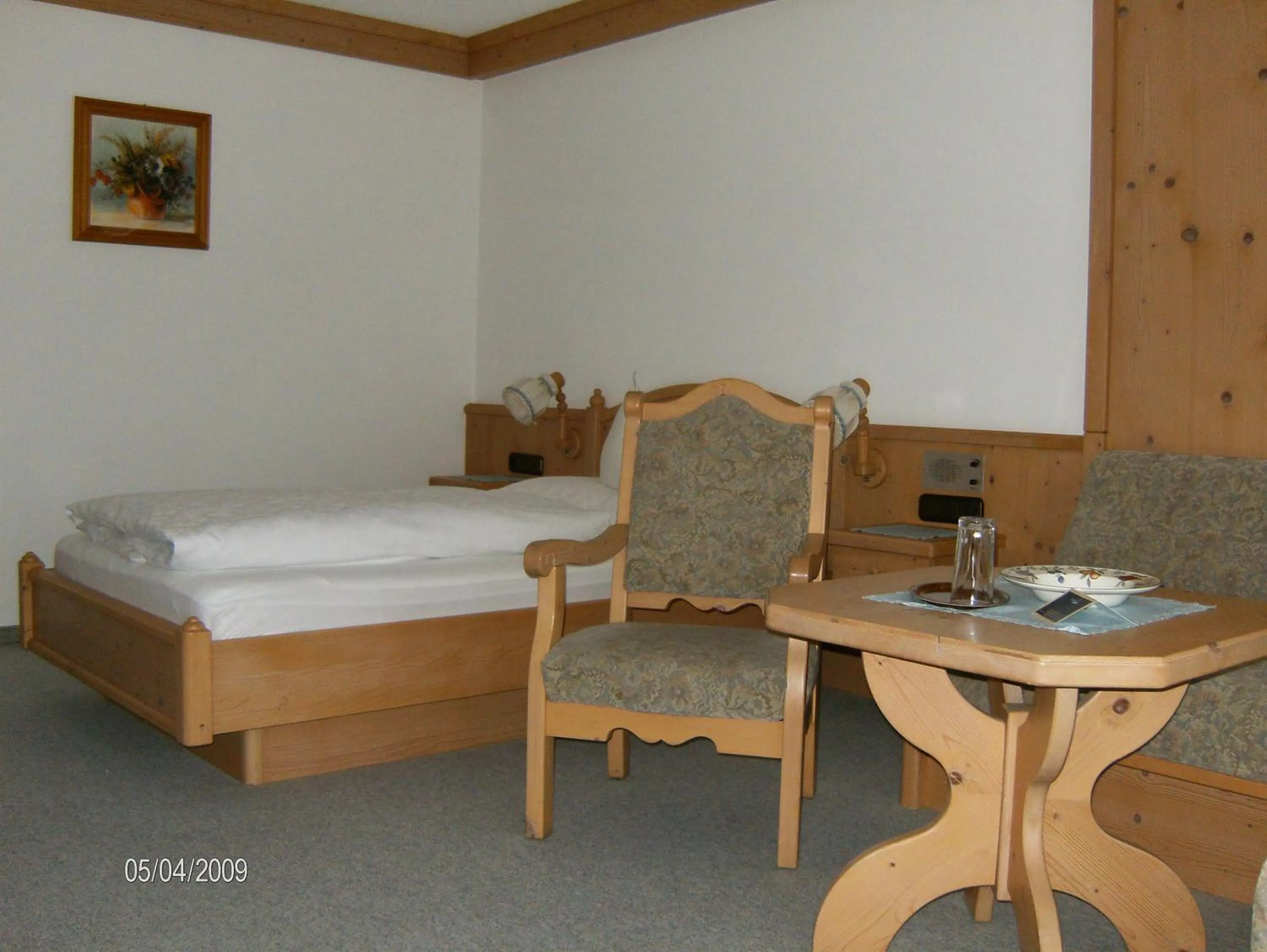 Bed in Hotel Omesberg