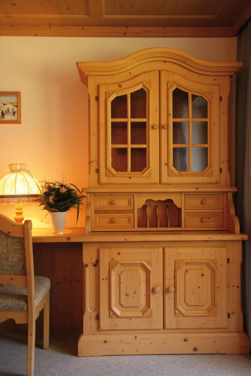 Decorative detail in Hotel Omesberg