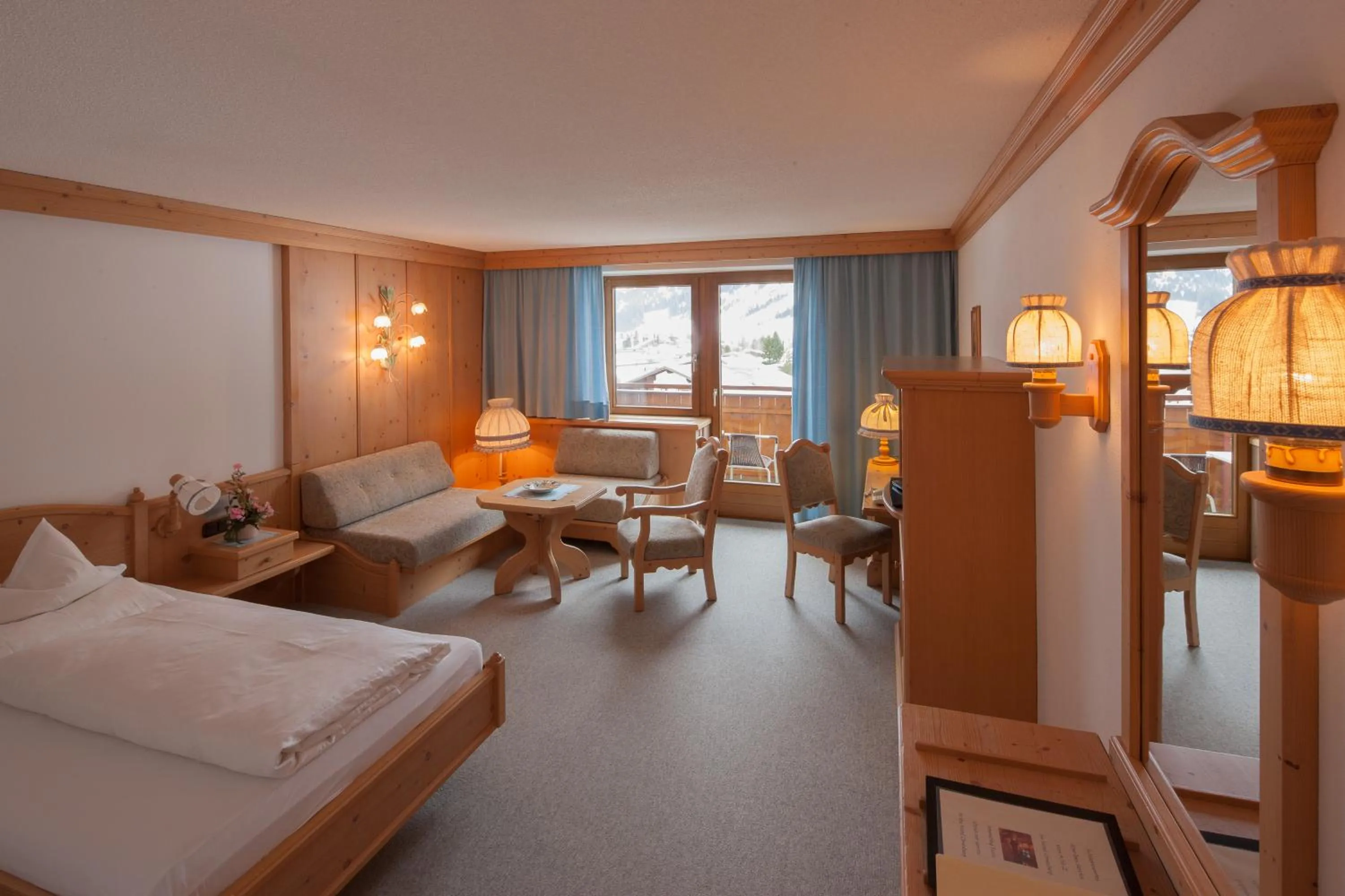 Bed in Hotel Omesberg