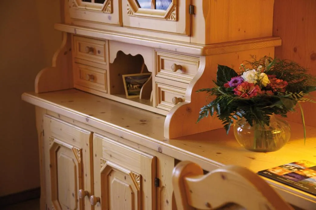 Decorative detail in Hotel Omesberg