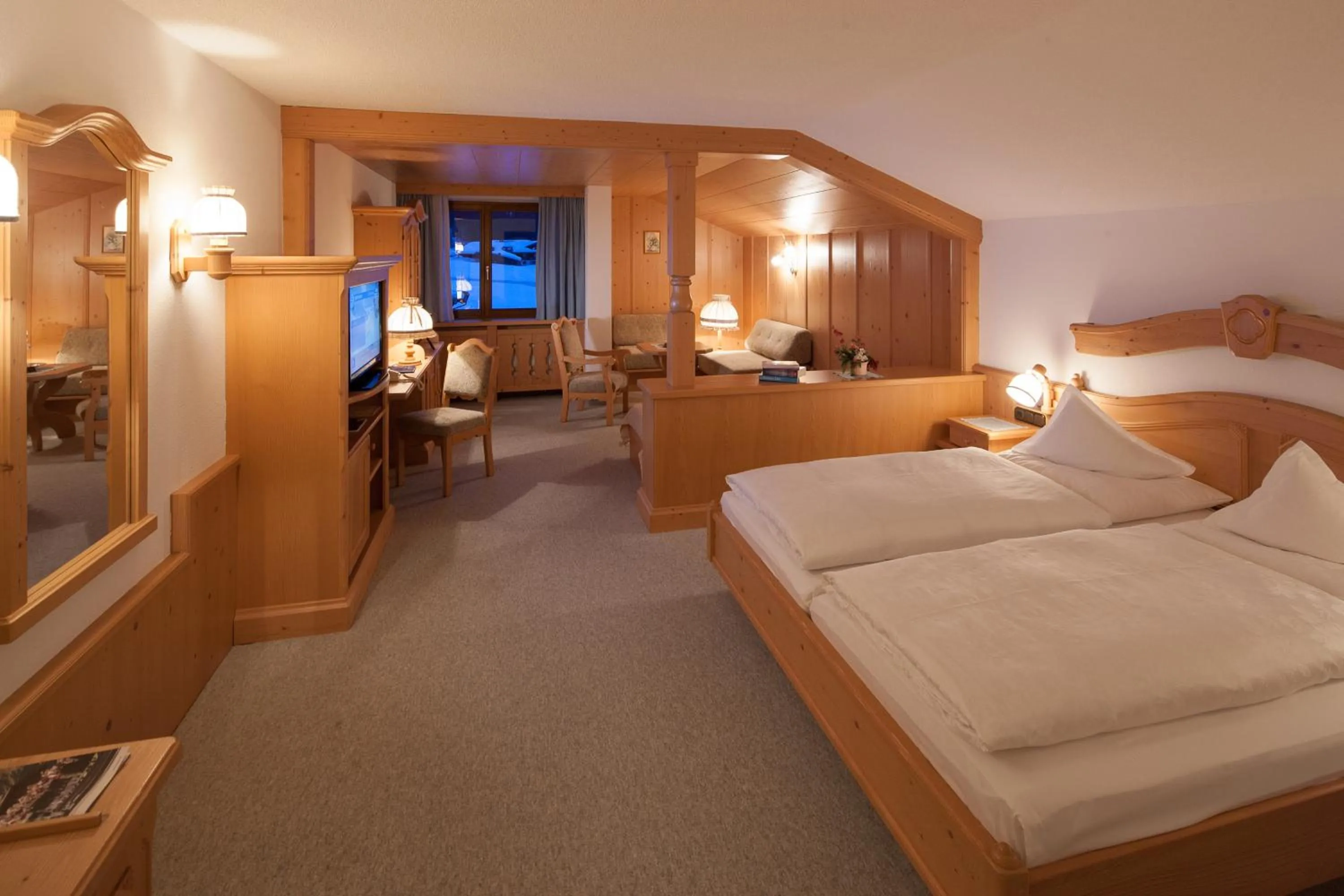 Bed in Hotel Omesberg