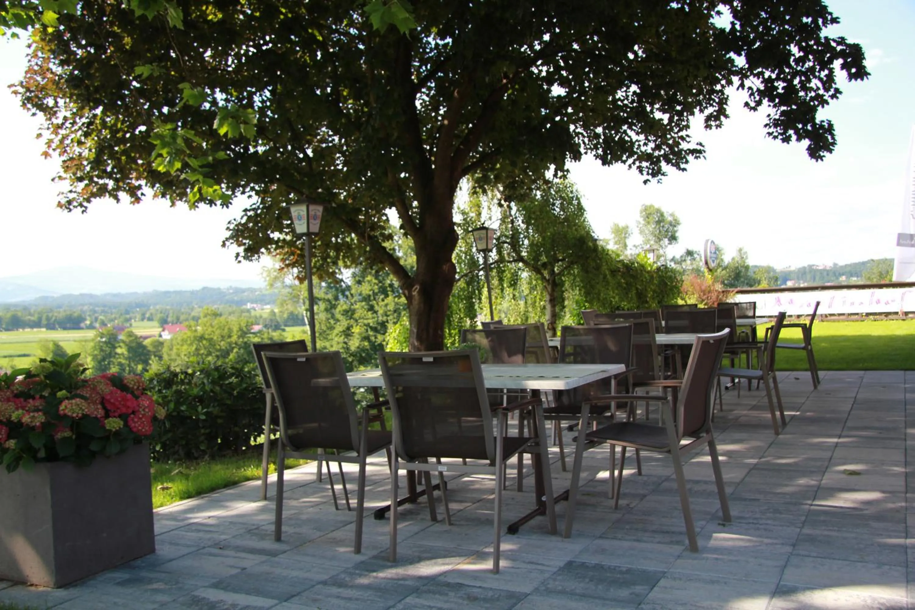 Patio in Gasthof Martinhof