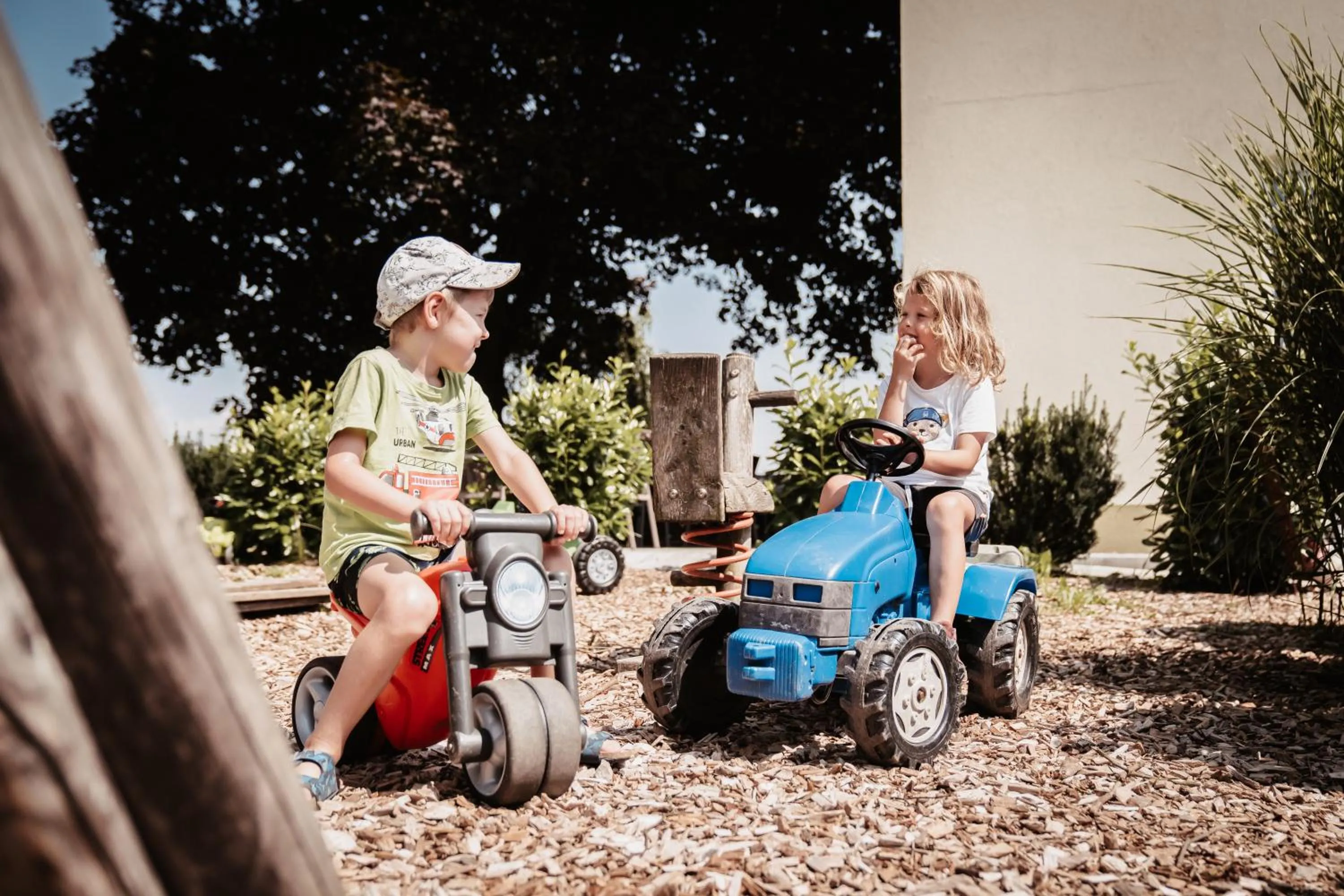 Children play ground in Gasthof Martinhof