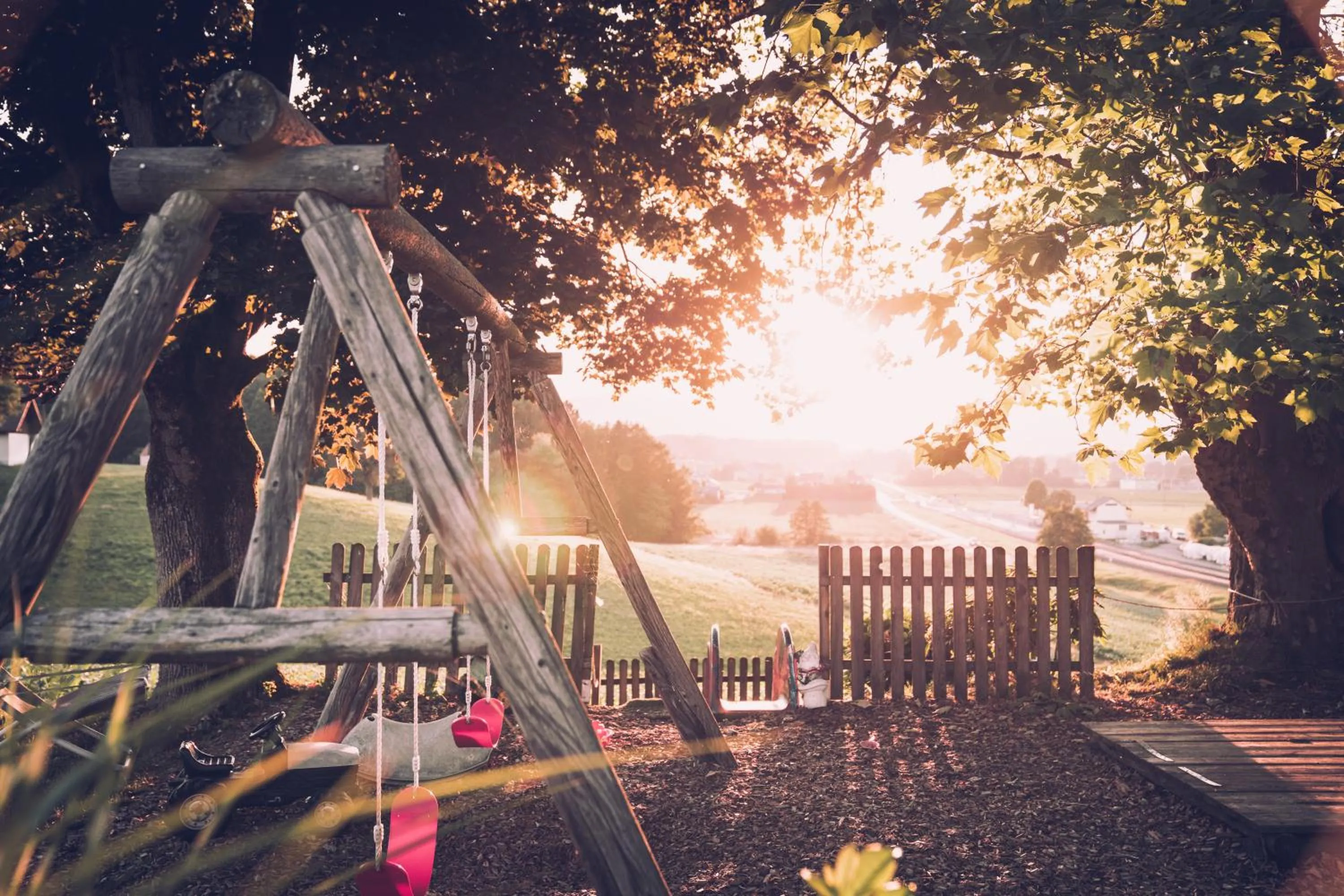 Children play ground in Gasthof Martinhof