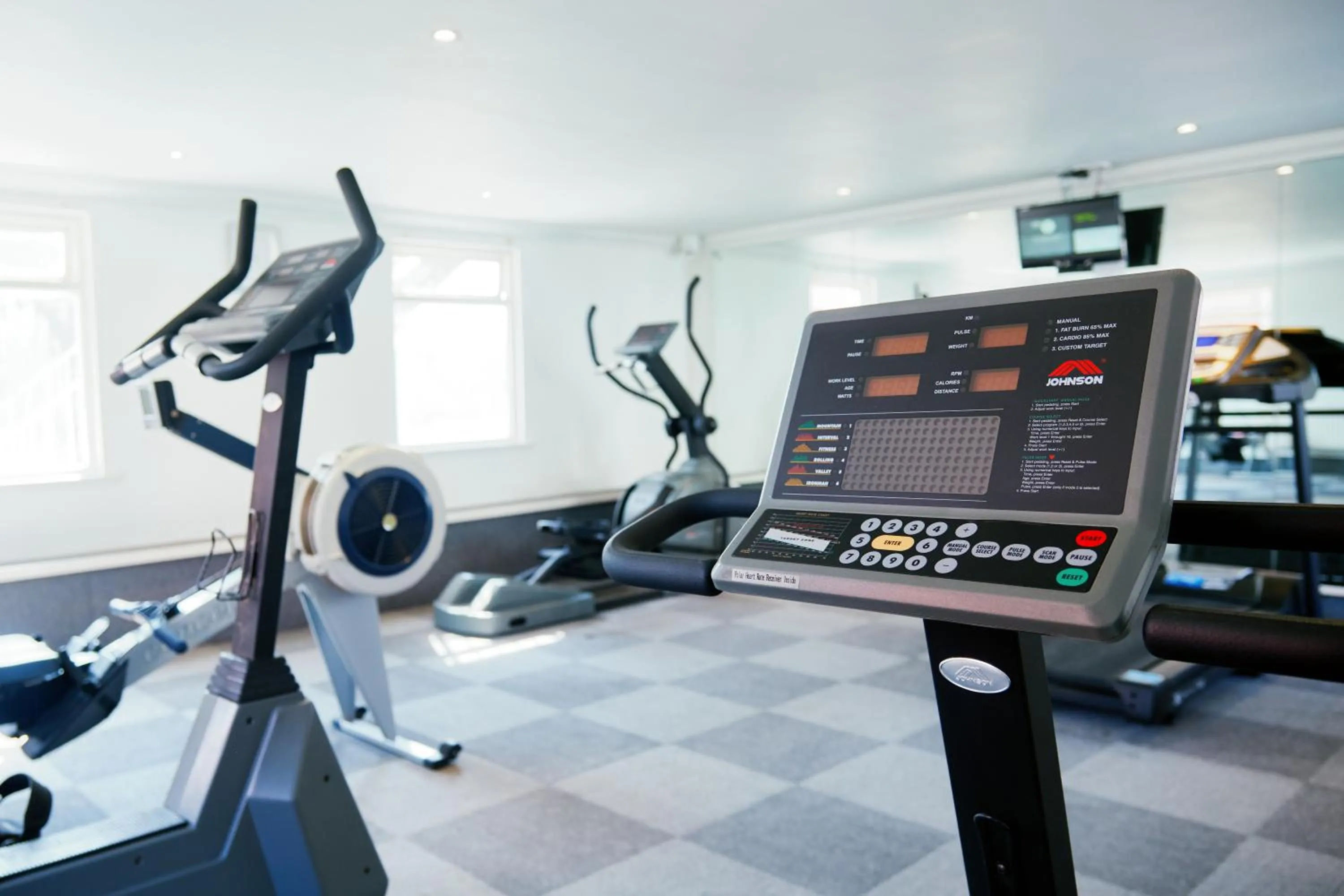 Fitness centre/facilities in The Kilbirnie Hotel