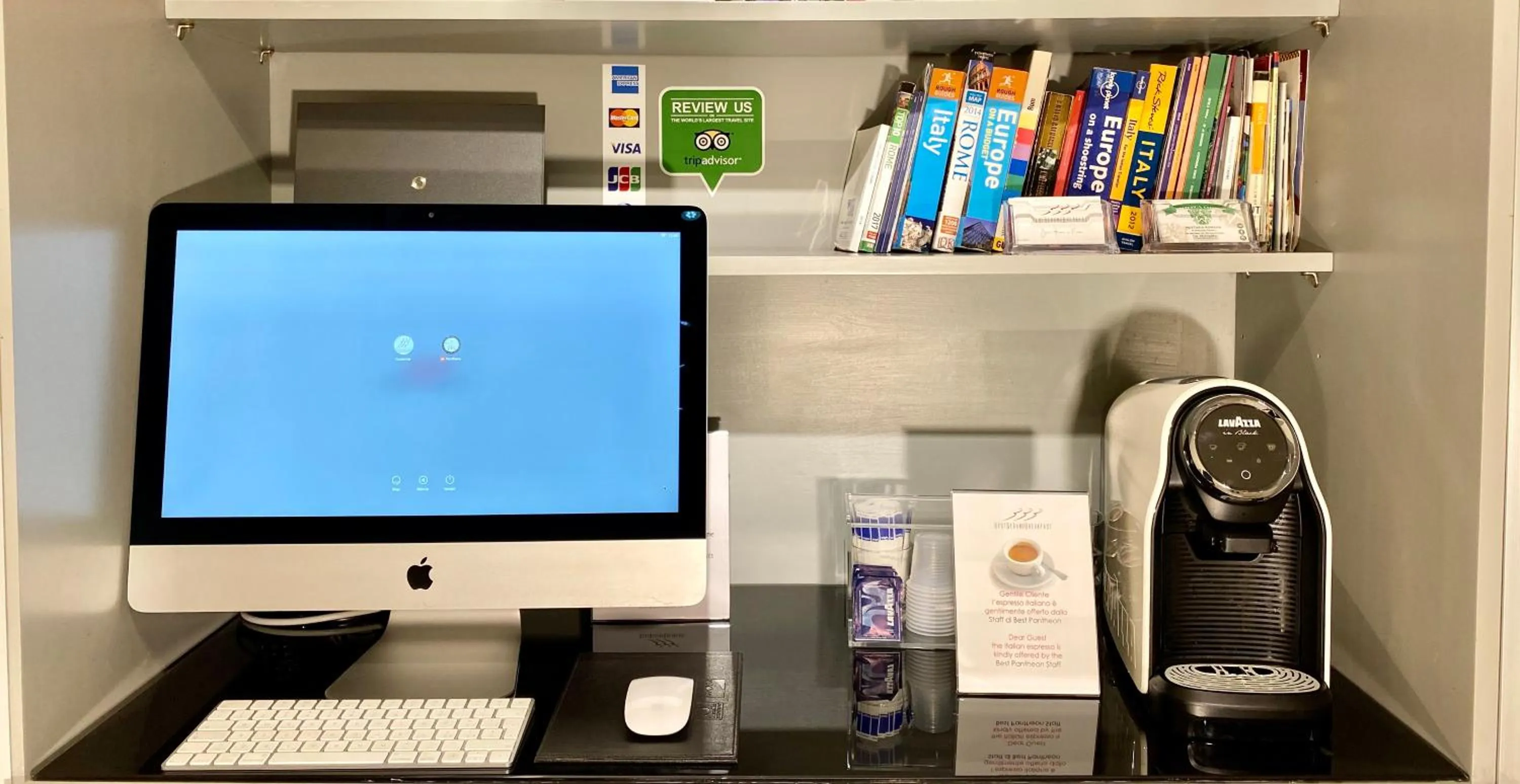 Seating area in B&B Best Pantheon