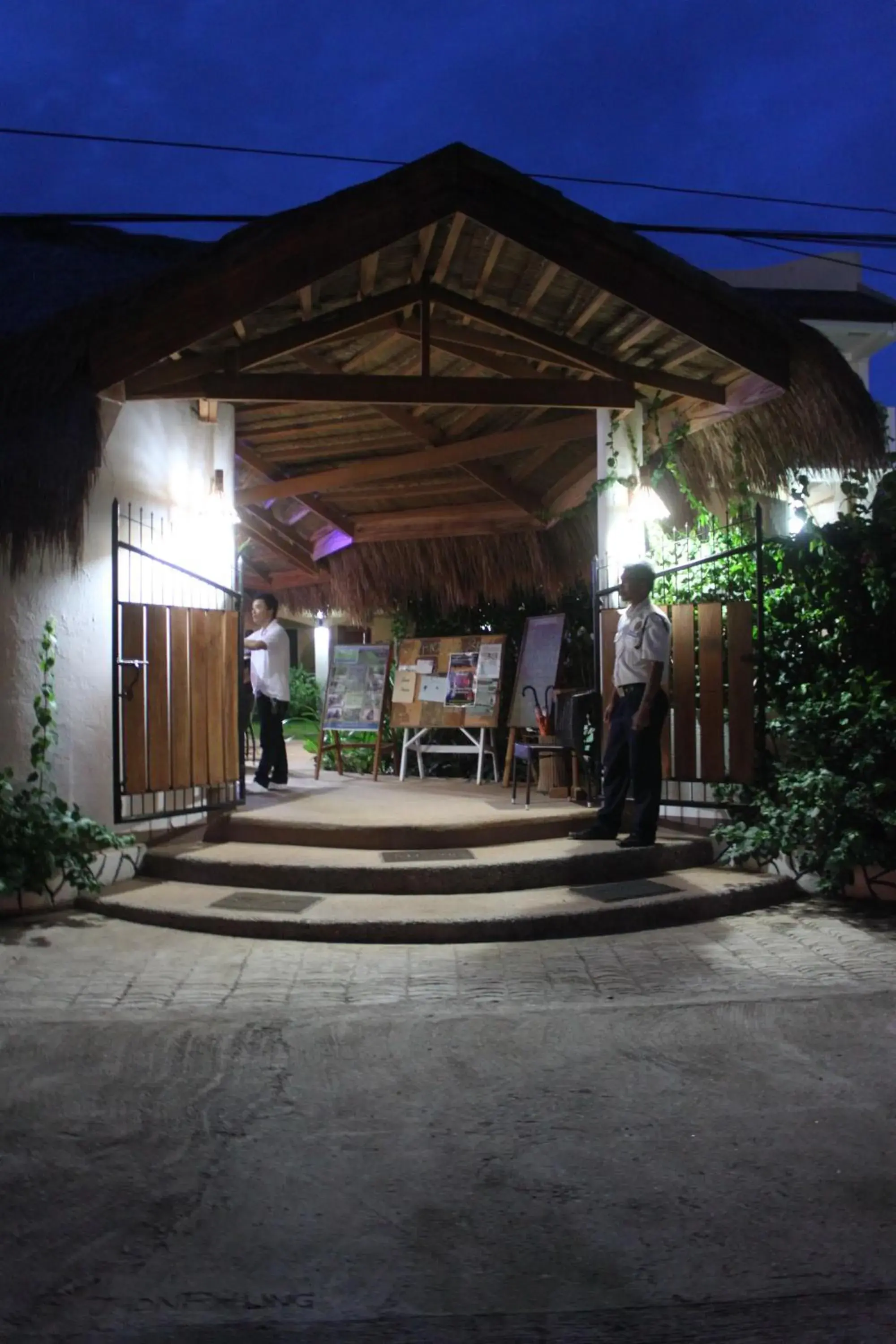 Facade/entrance in Vanilla Sky Dive Resort Facade/entrance in Vanilla Sky Dive Resort