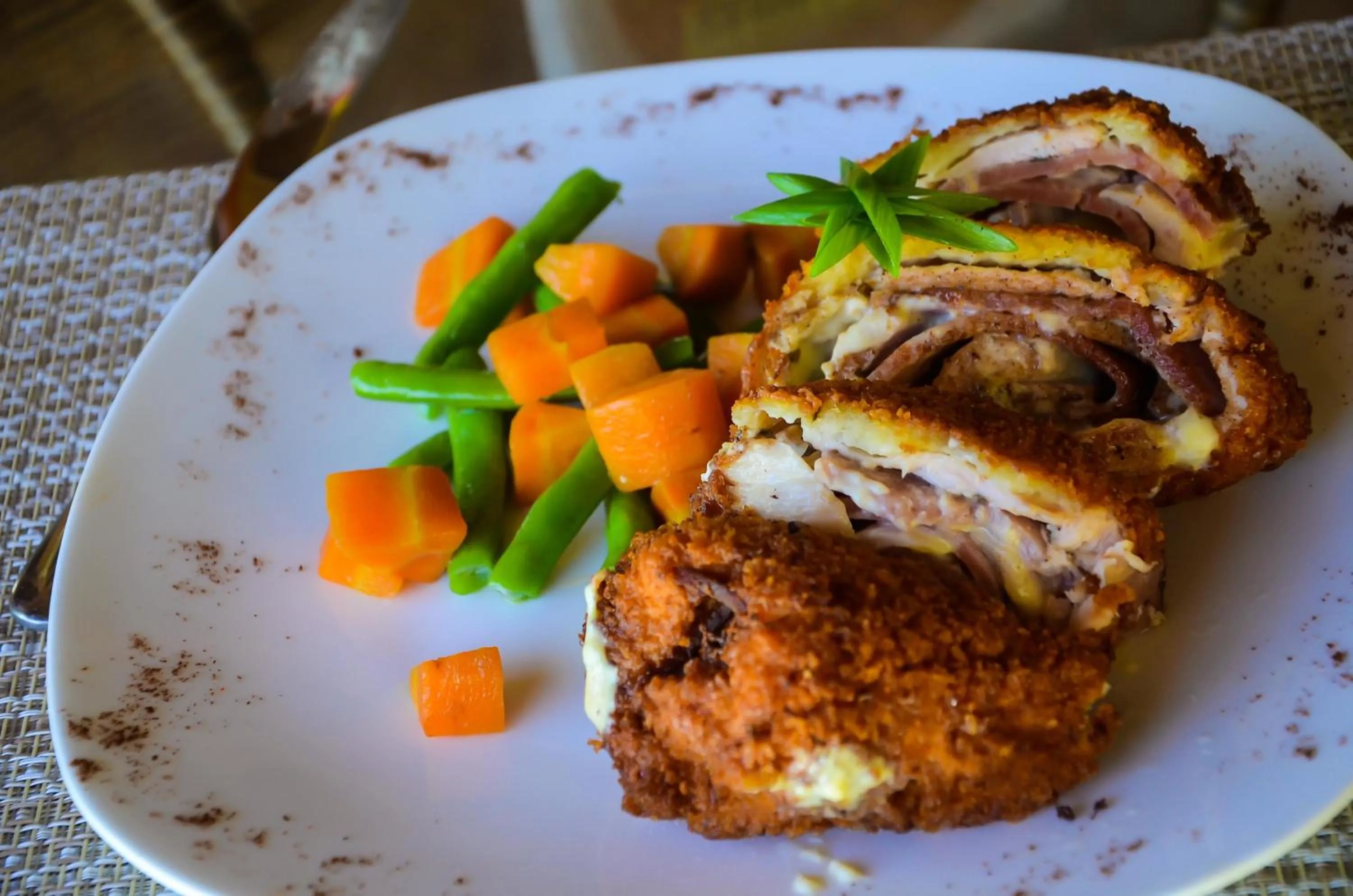 Food in Vanilla Sky Dive Resort