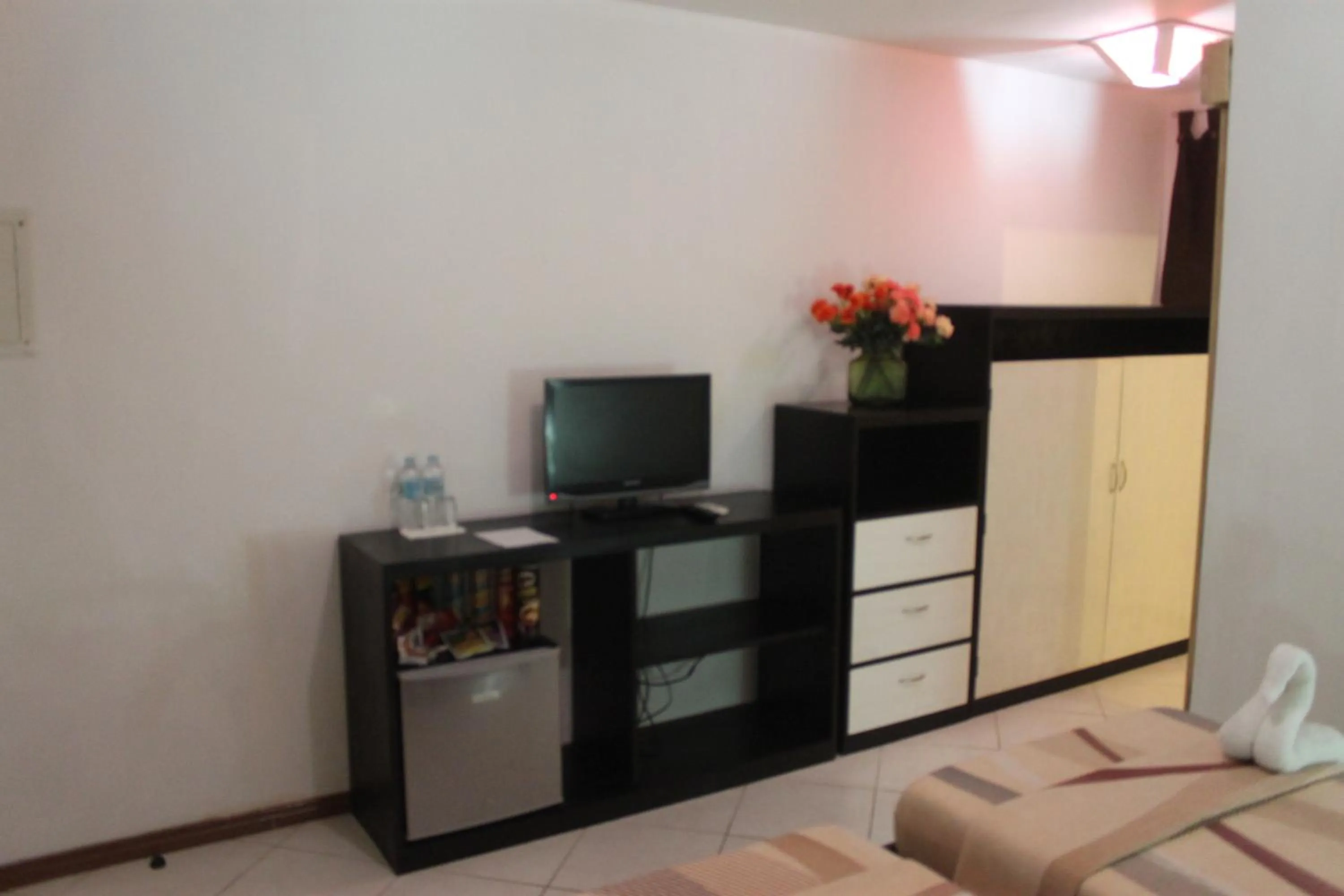 Decorative detail, Bed in Vanilla Sky Dive Resort