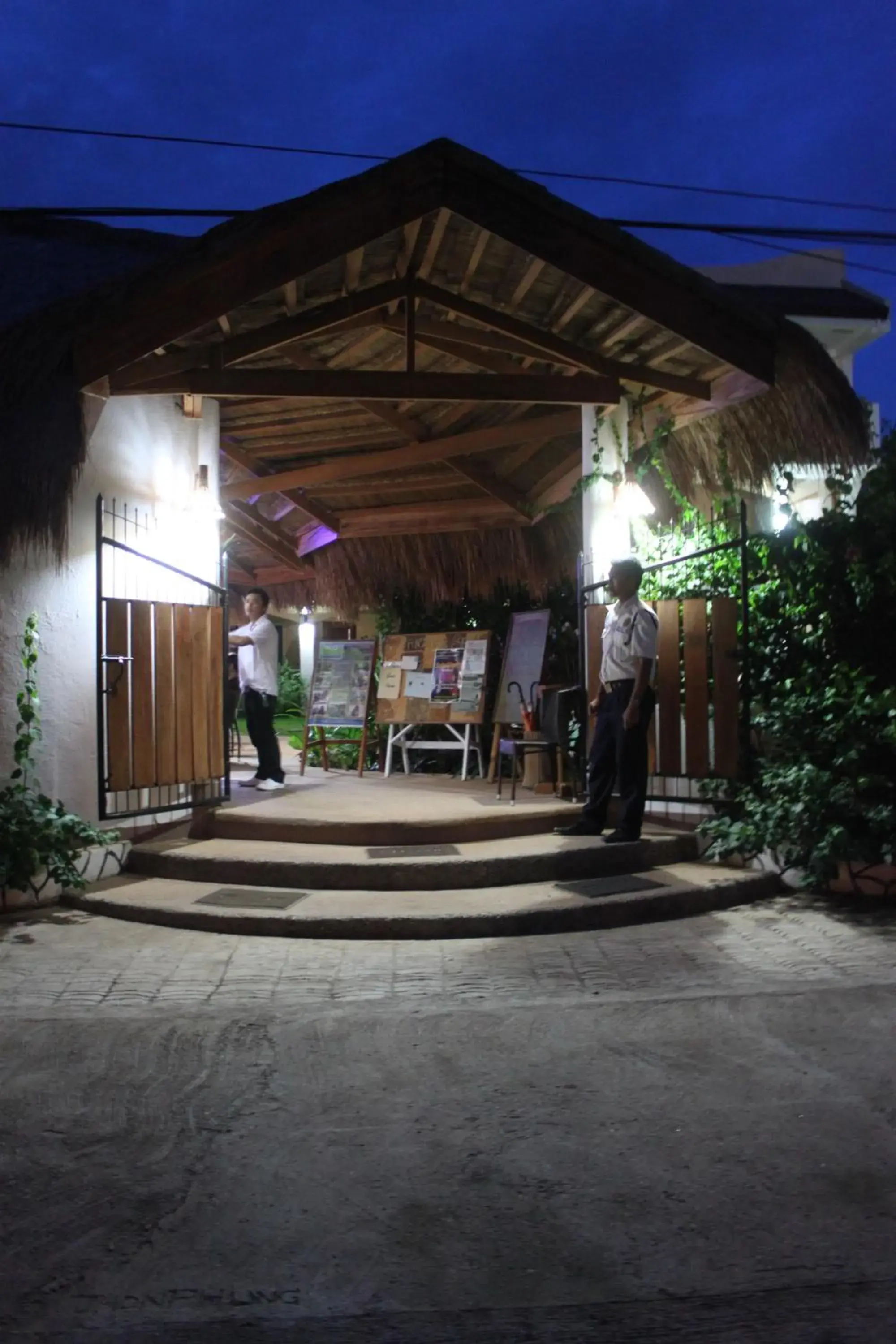 Facade/entrance in Vanilla Sky Dive Resort Facade/entrance in Vanilla Sky Dive Resort