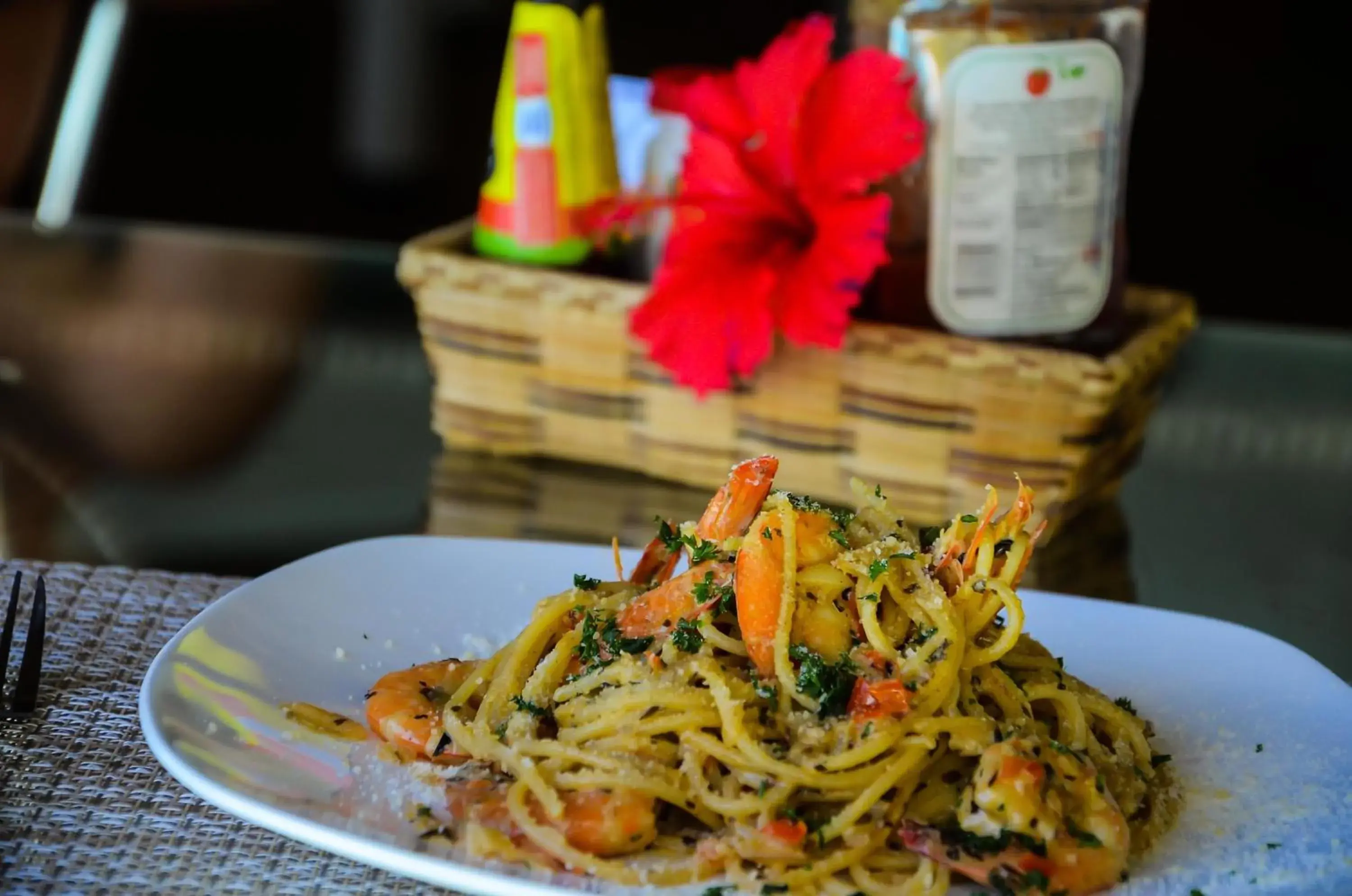 Food in Vanilla Sky Dive Resort Food in Vanilla Sky Dive Resort