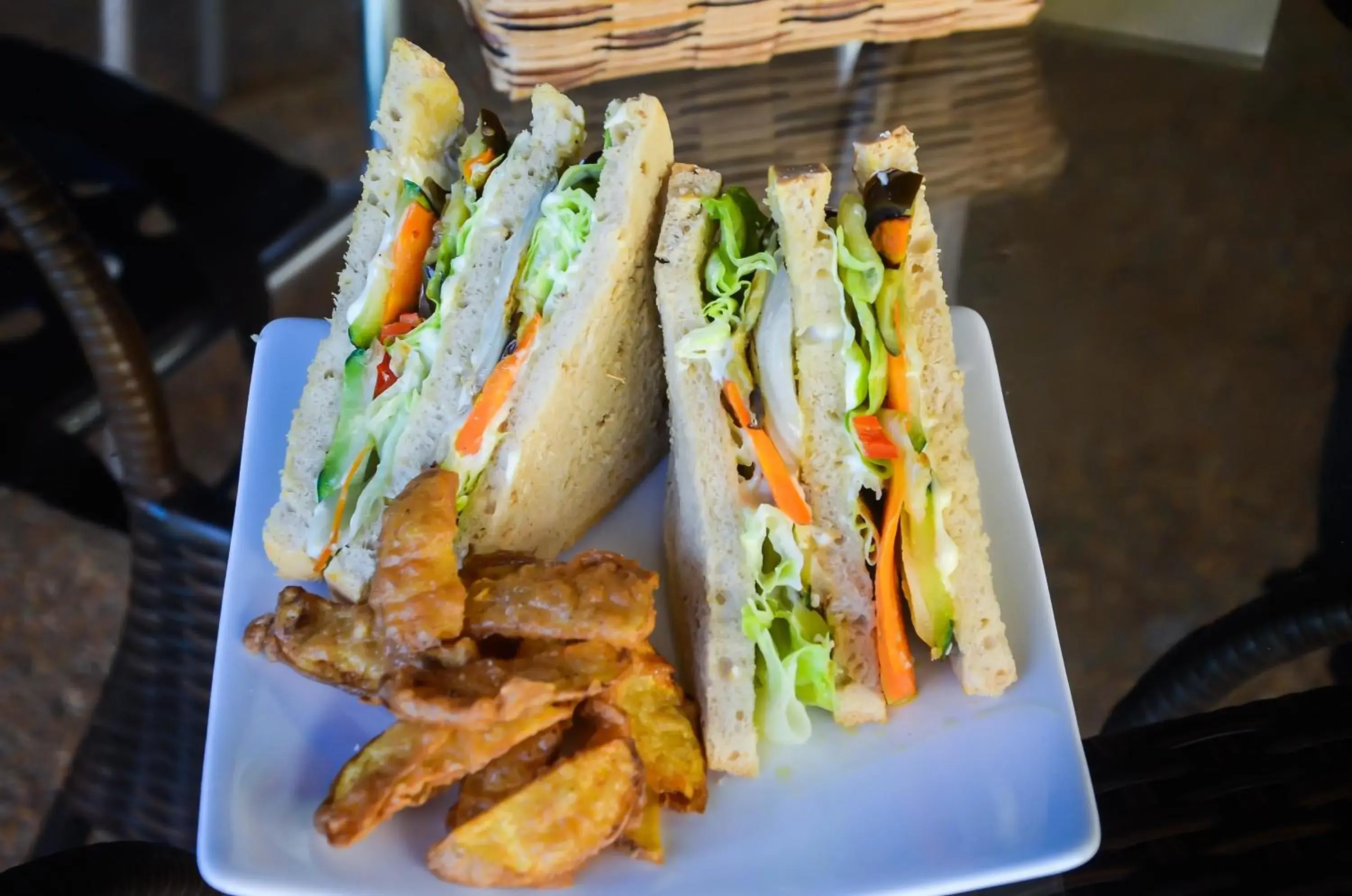 Food in Vanilla Sky Dive Resort Food in Vanilla Sky Dive Resort