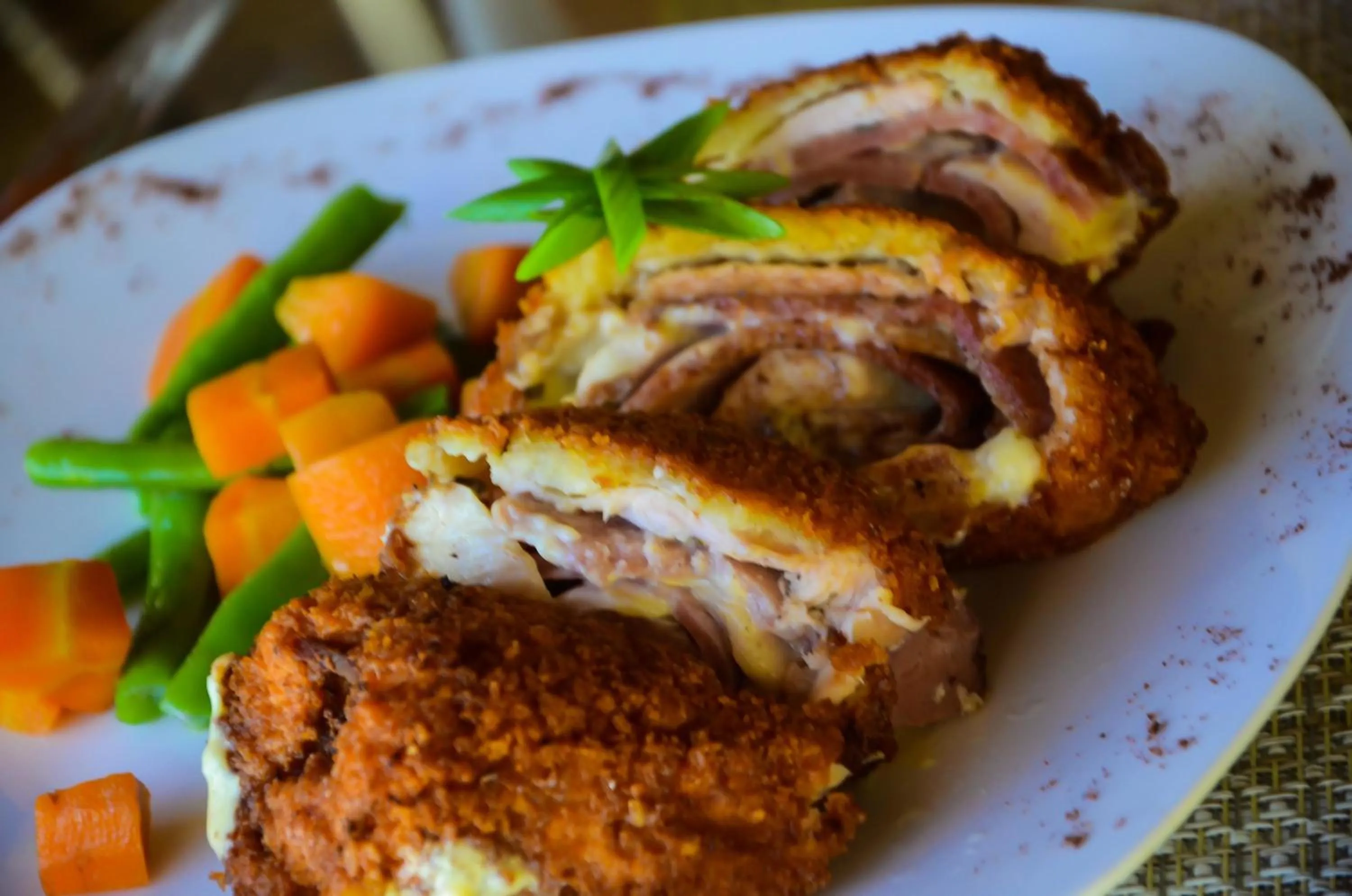 Food in Vanilla Sky Dive Resort