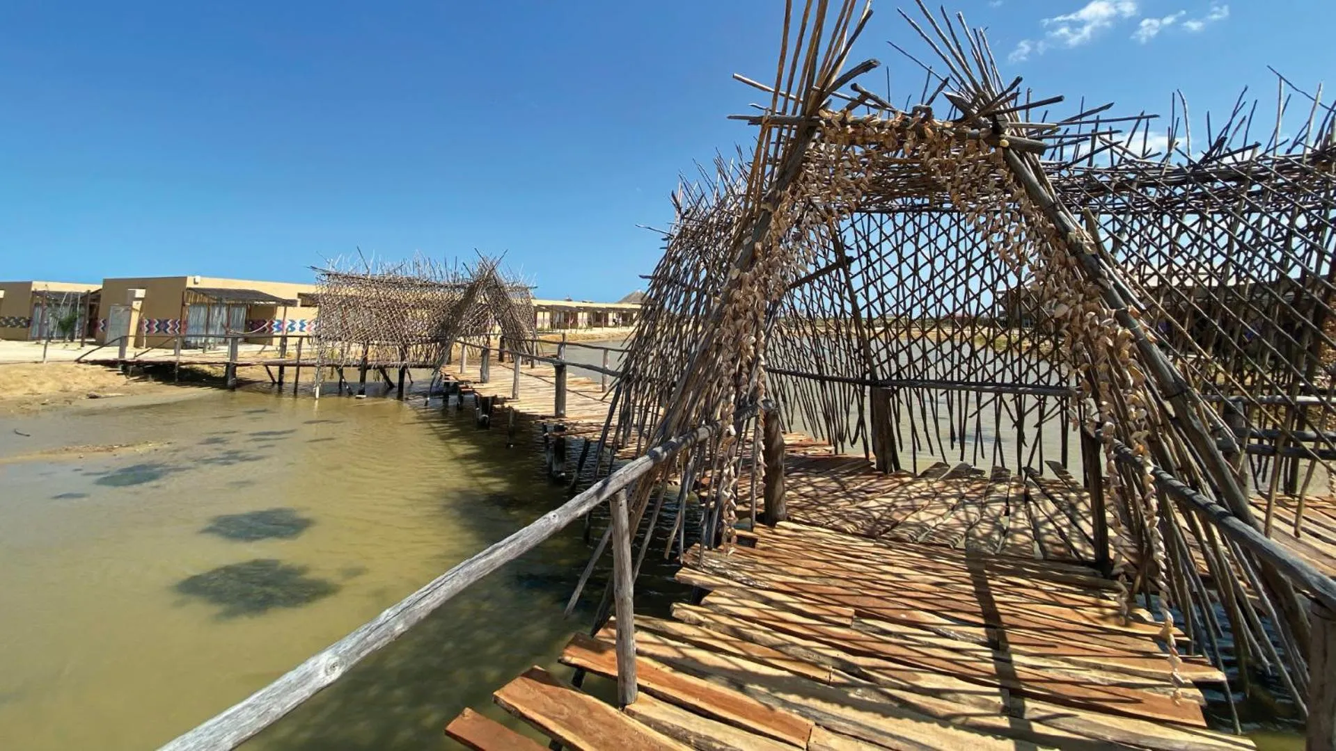 Natural landscape in Hotel Wayira Beach