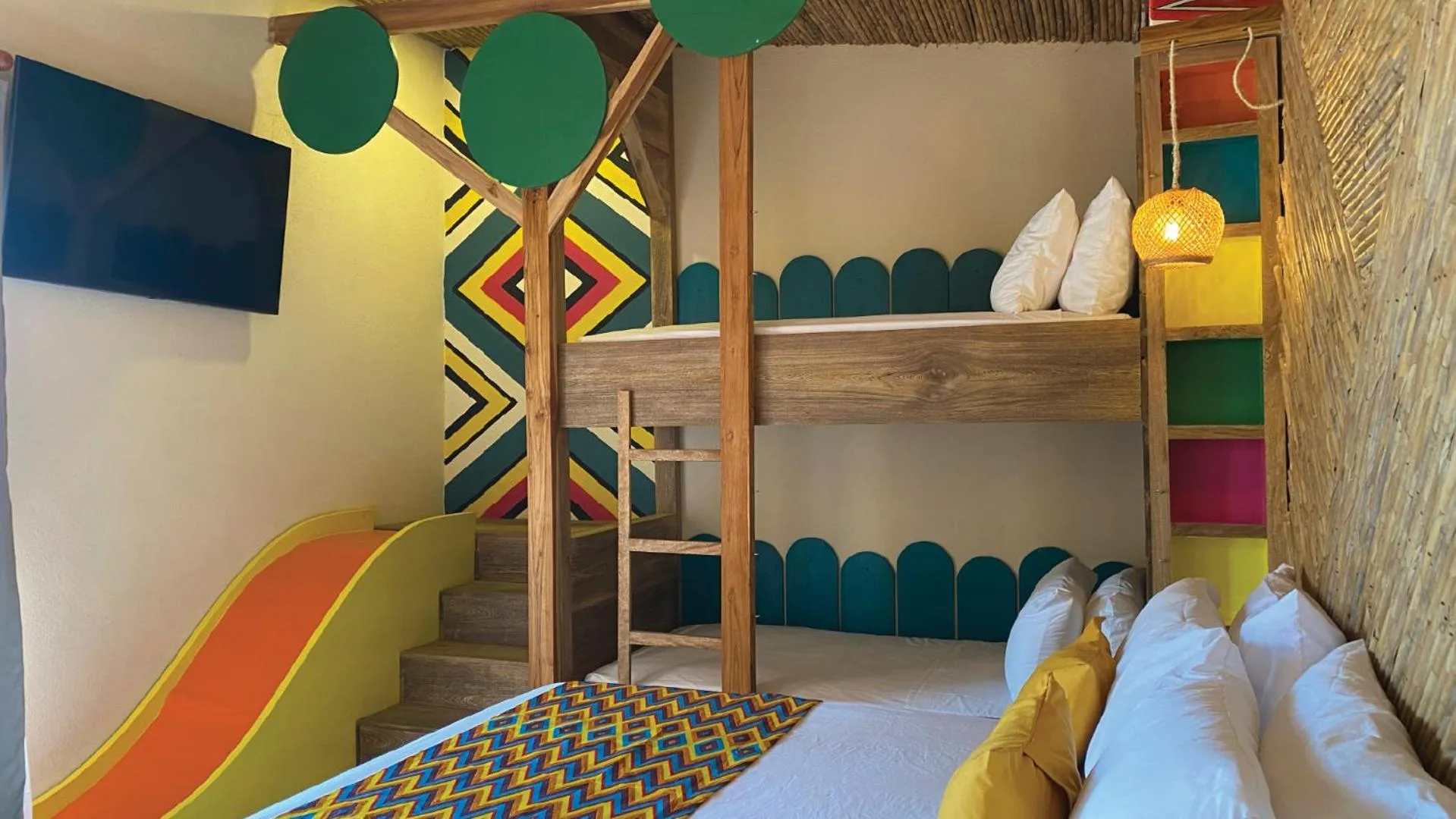 Bedroom, Bed in Hotel Wayira Beach