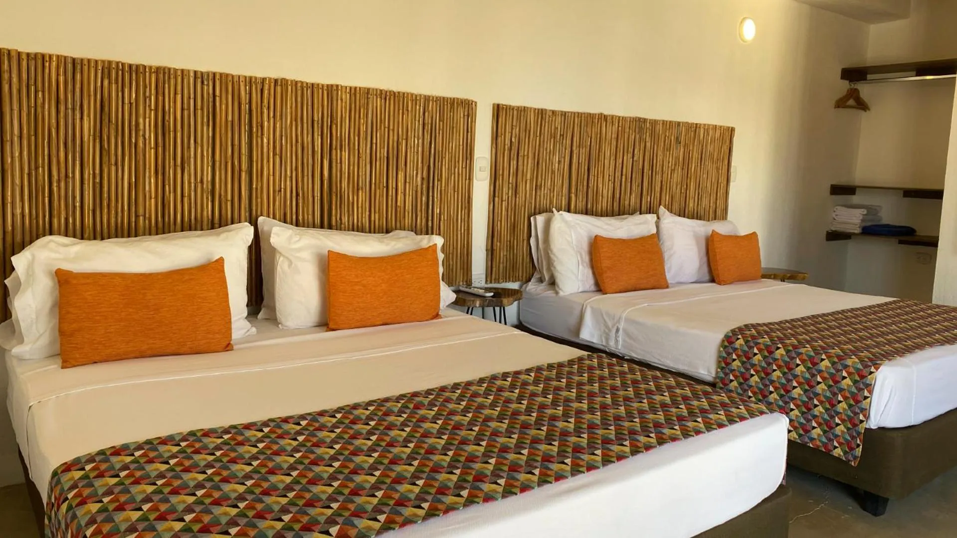 Bed in Hotel Wayira Beach
