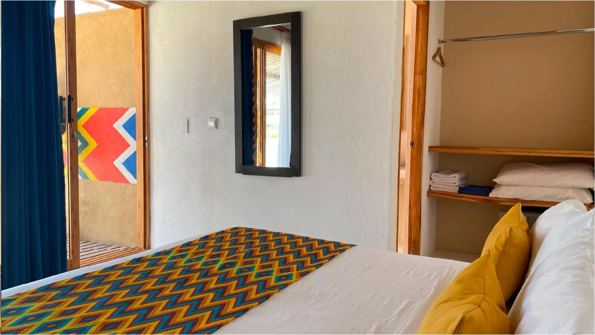 Bed in Hotel Wayira Beach