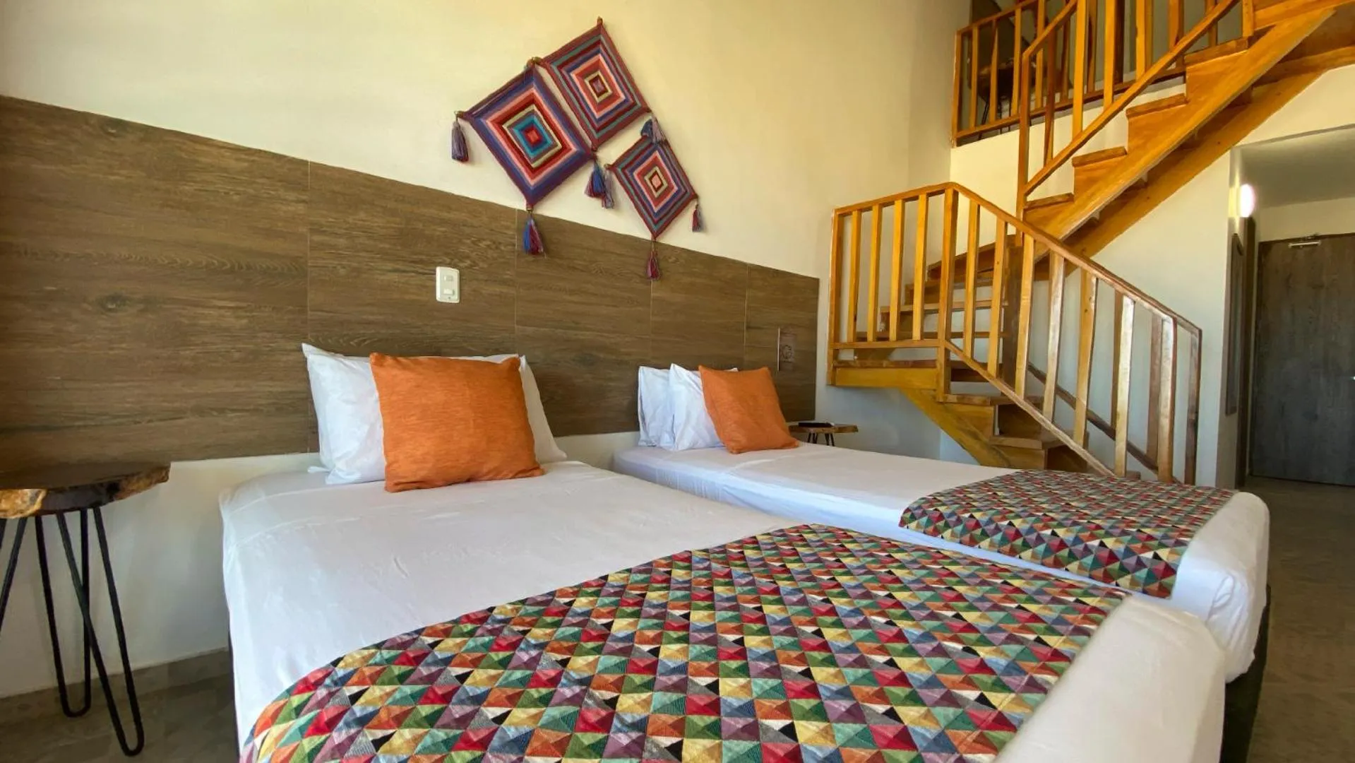 Bed in Hotel Wayira Beach