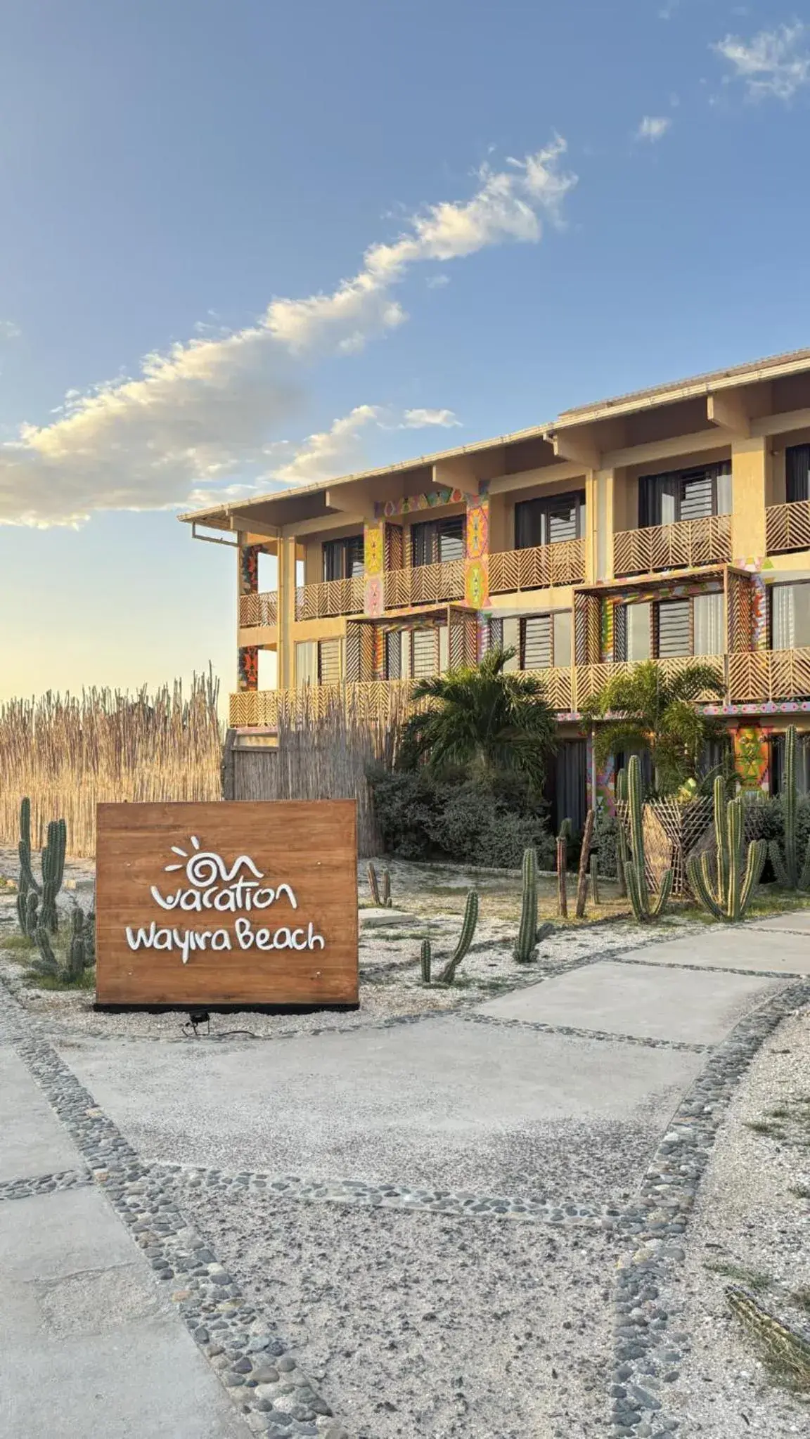 Property building in Hotel Wayira Beach Property building in Hotel Wayira Beach