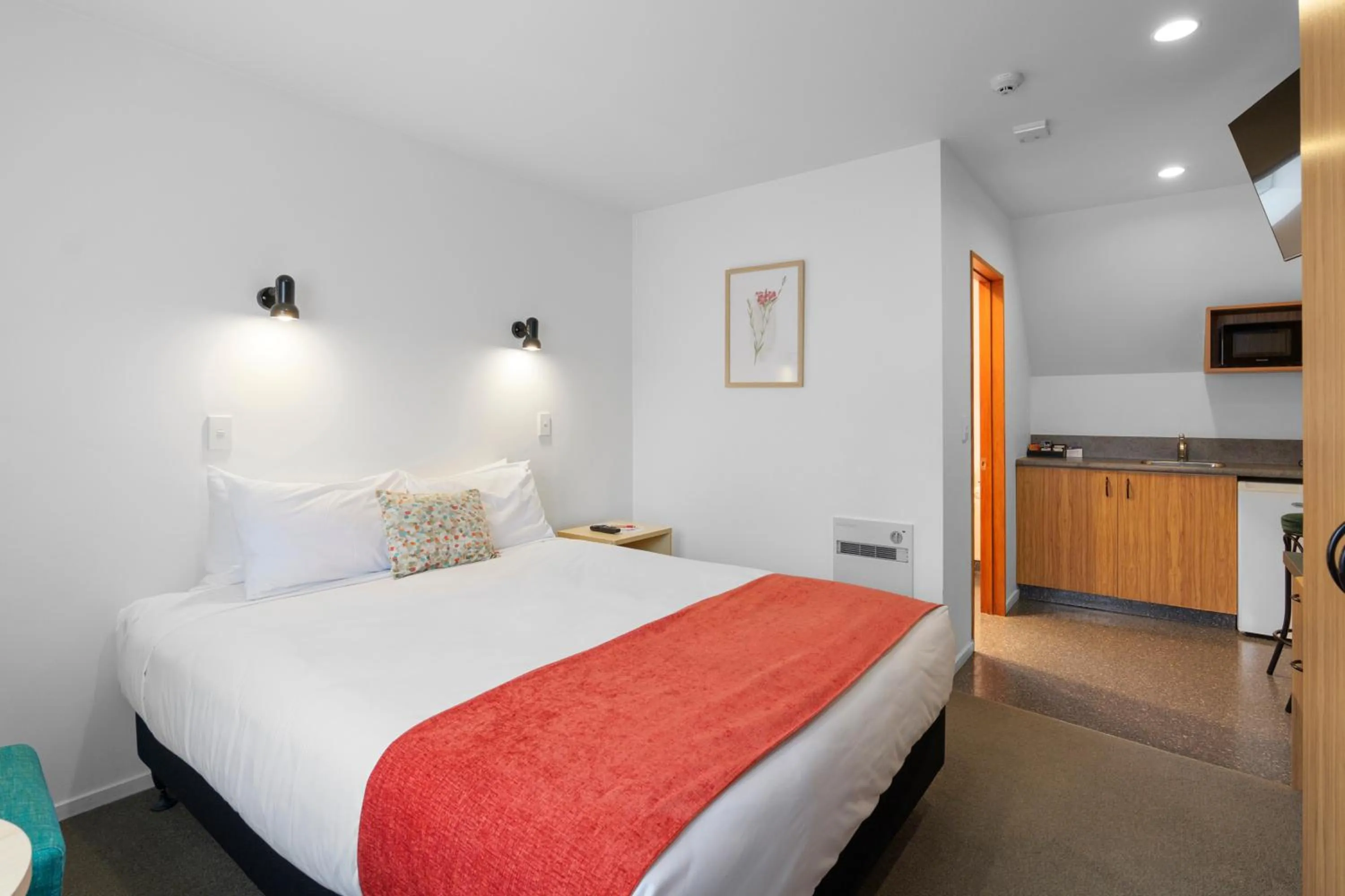 Bed in Bella Vista Motel & Apartments Christchurch