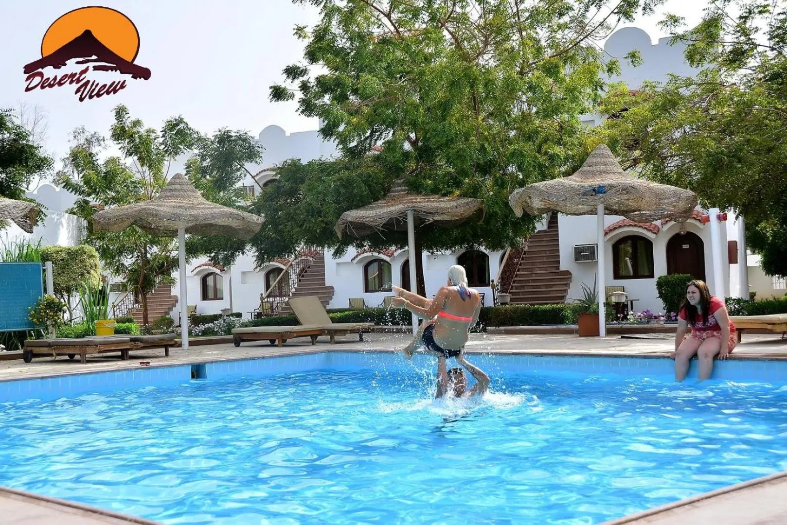 Property building in Desert View Sharm Hotel