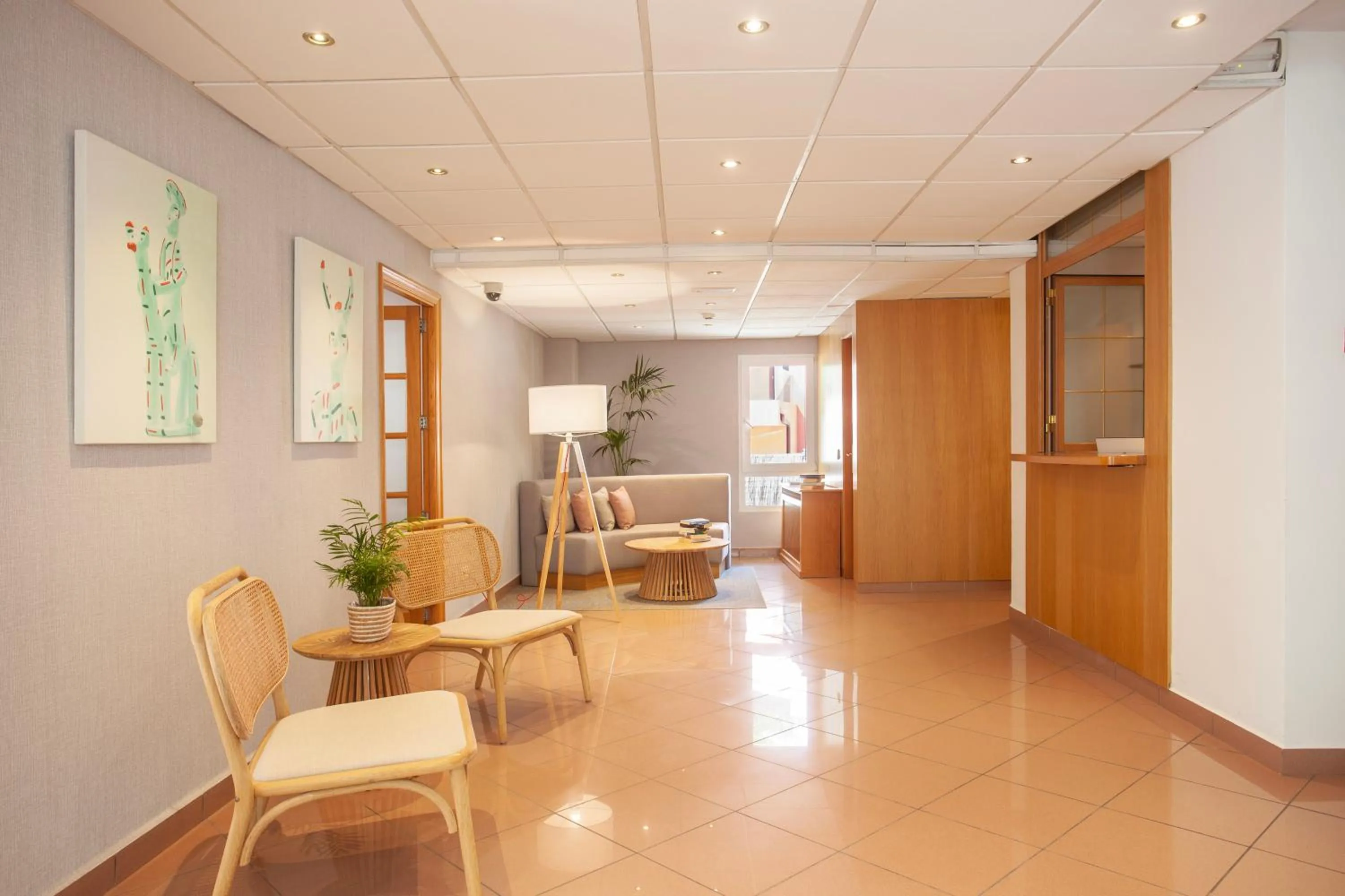 Lobby or reception in Hostal Residencia Sutimar